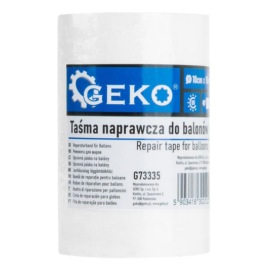 Banda pentru reparat baloti si folie de siloz cu protectie uv 10cm x 10m - alb