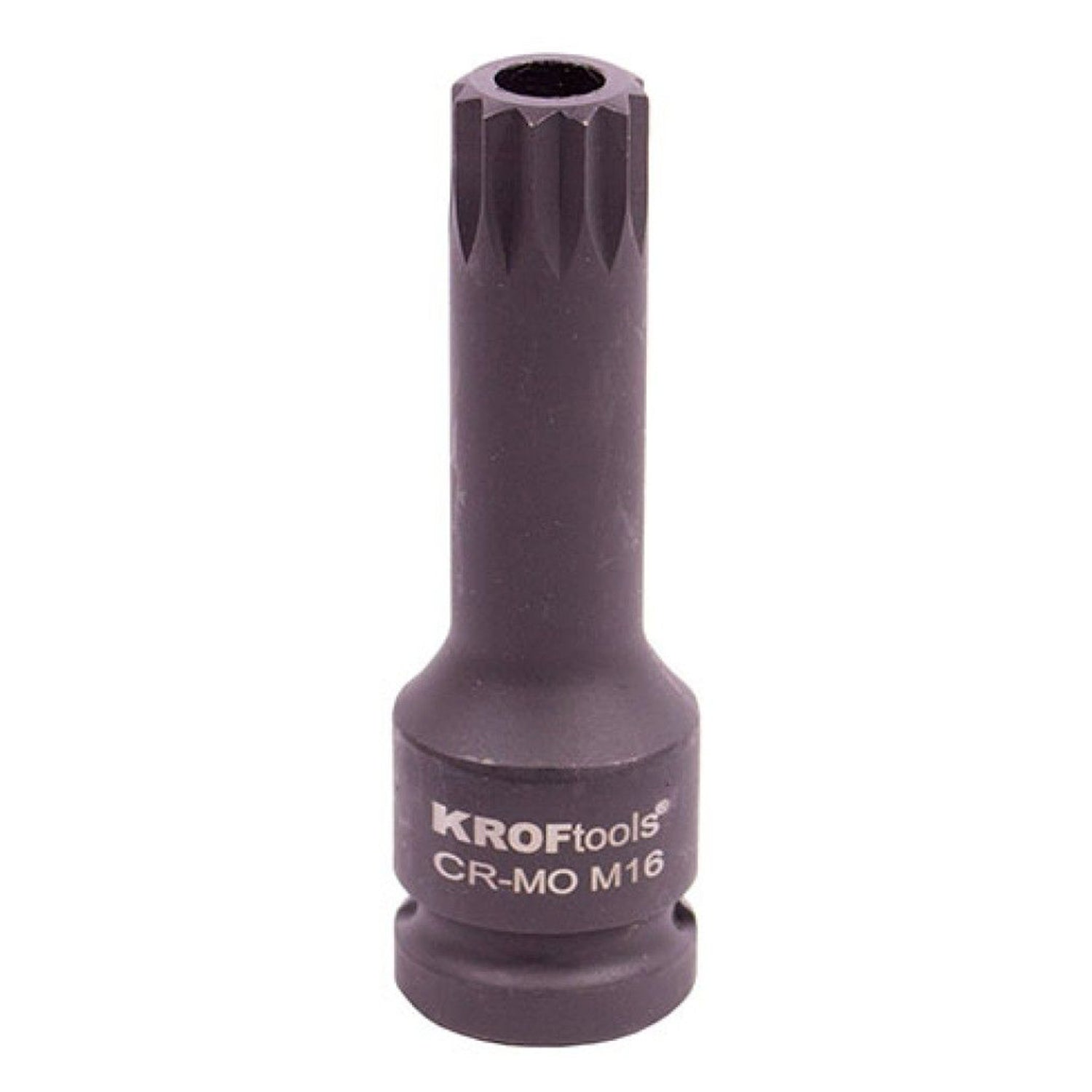 Bit spline m16 de impact cu gaura 1/2 KROFTOOLS