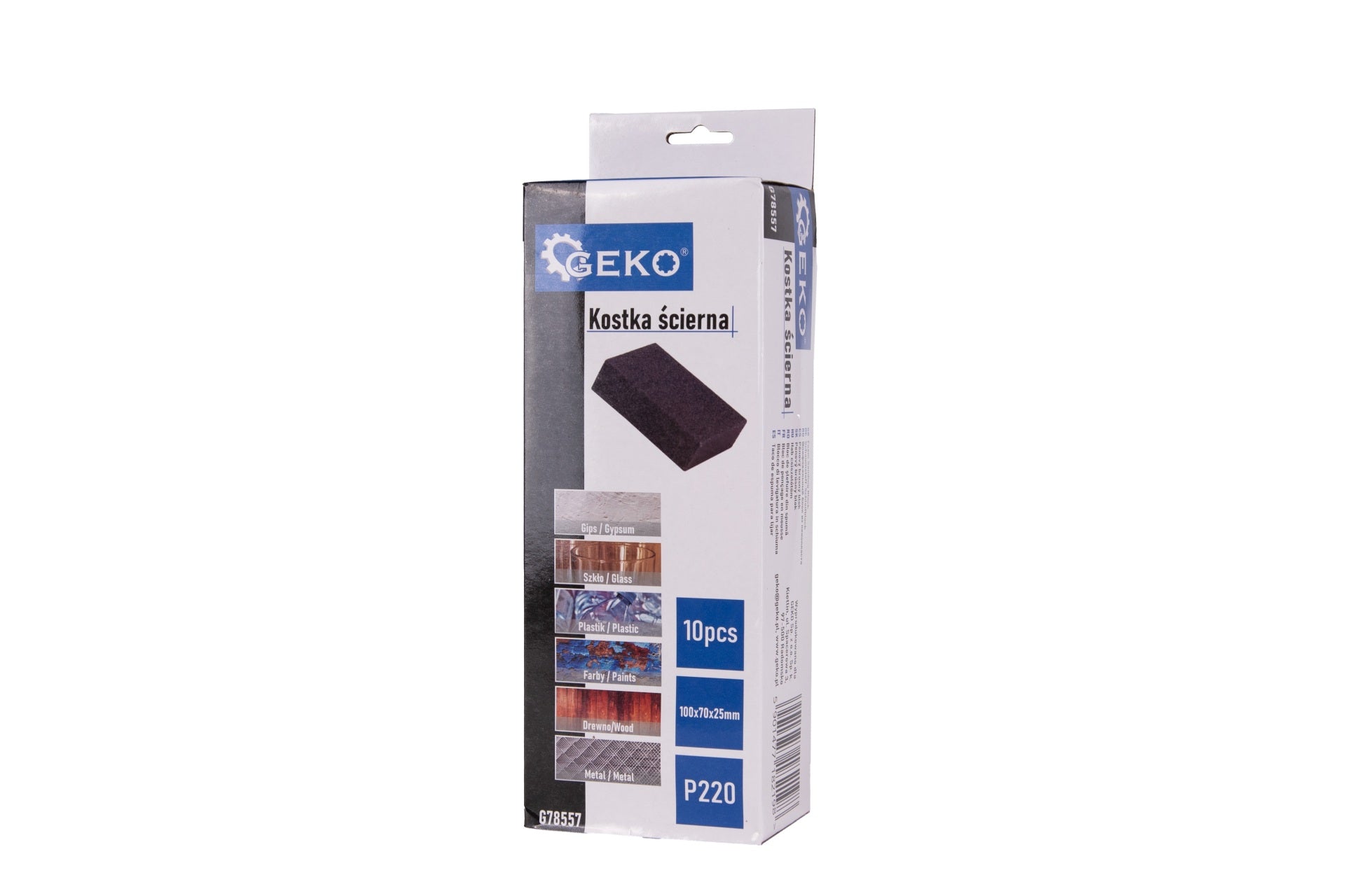 Burete abraziv pentru slefuire P220 70x100x25mm