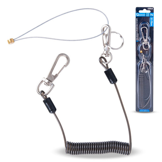 Cablu de siguranta extensibil pentru scule 170cm capacitate 2kg GEKO