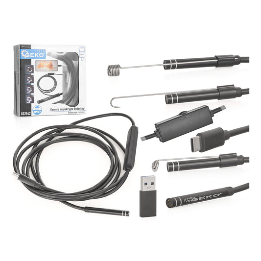 Camera video endoscop auto 2m diametru camera 5.5mm USB-C