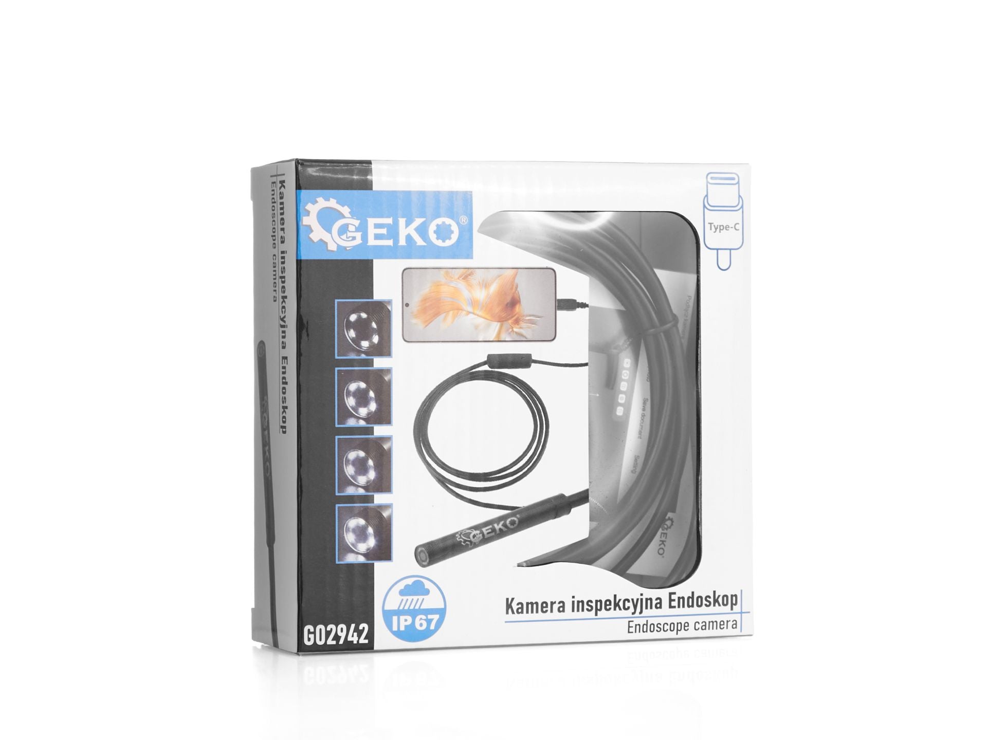 Camera video endoscop auto 2m diametru camera 5.5mm USB-C