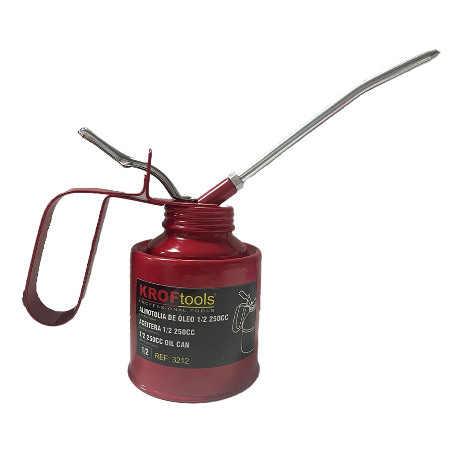 Cana pentru ungere cu ulei 250ml KROFTOOLS