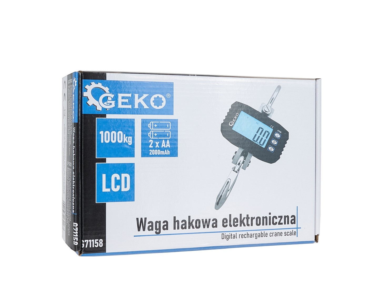 Cantar digital de macara 1000kg cu telecomanda GEKO