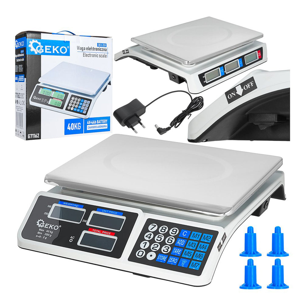 Cantar electronic afisaj LCD 40kg GEKO