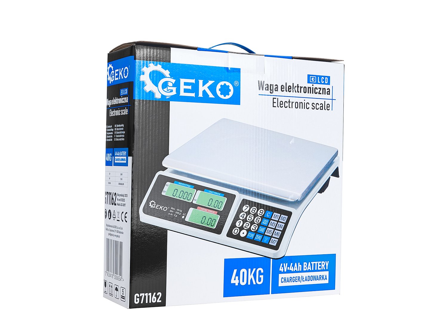 Cantar electronic afisaj LCD 40kg GEKO
