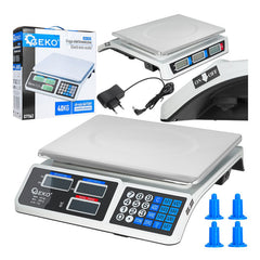 Cantar electronic afisaj LCD 40kg GEKO