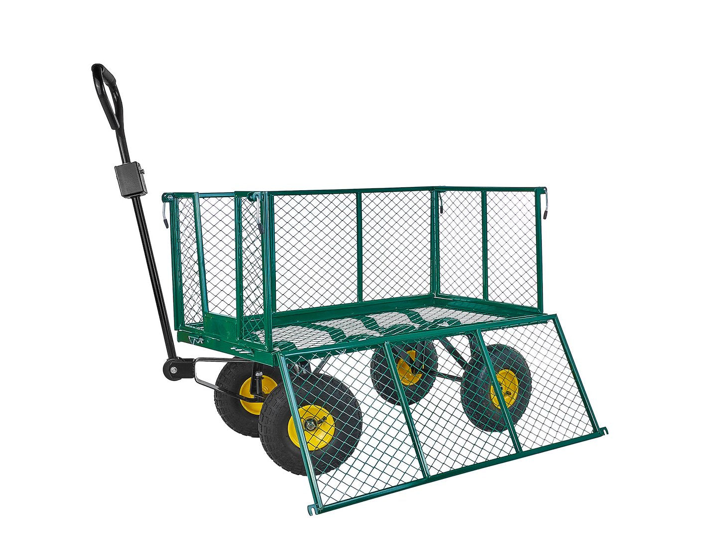 Carucior de gradina cu obloane 220l 96x51x40cm GEKO