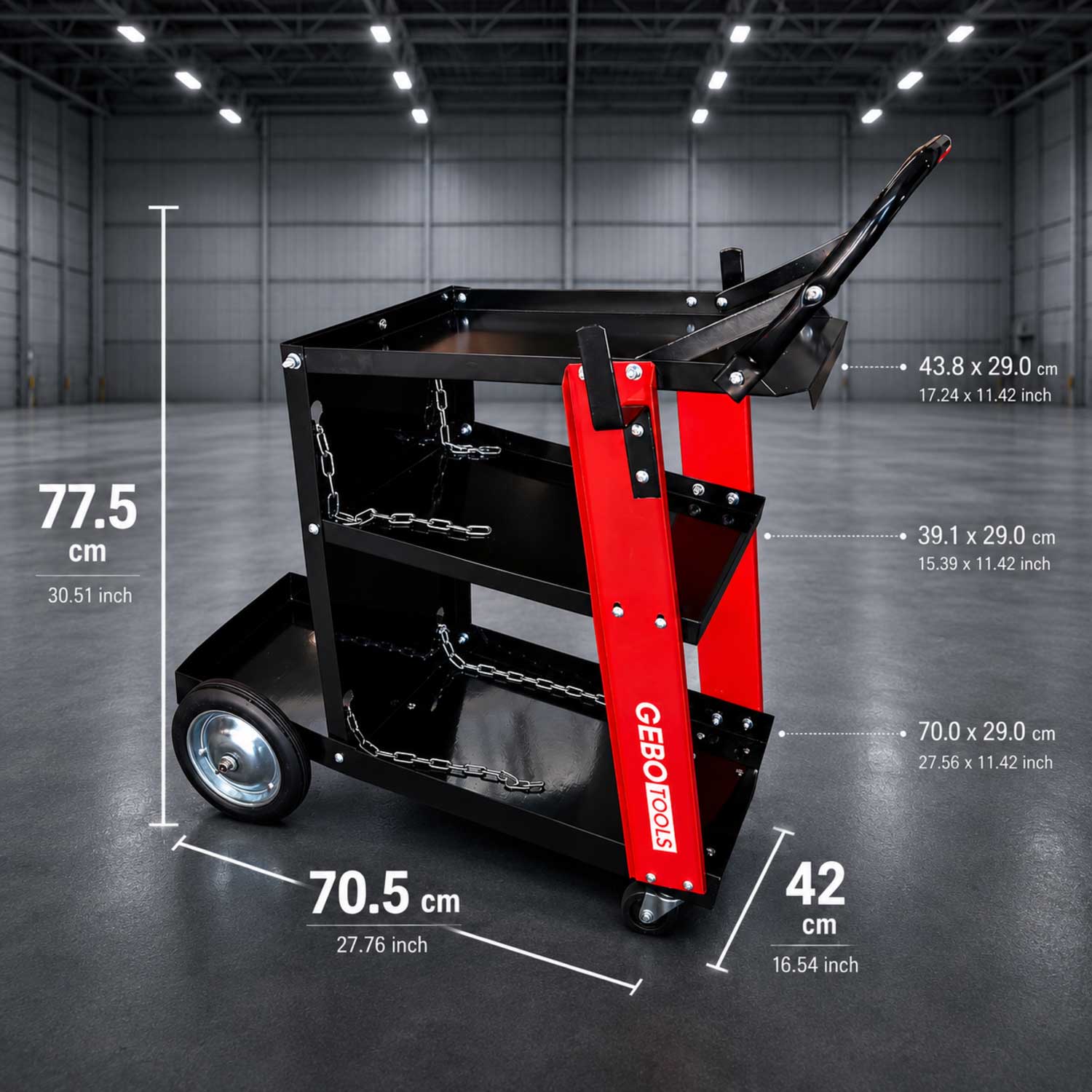 Carucior pentru sudura premium GEBO TOOLS