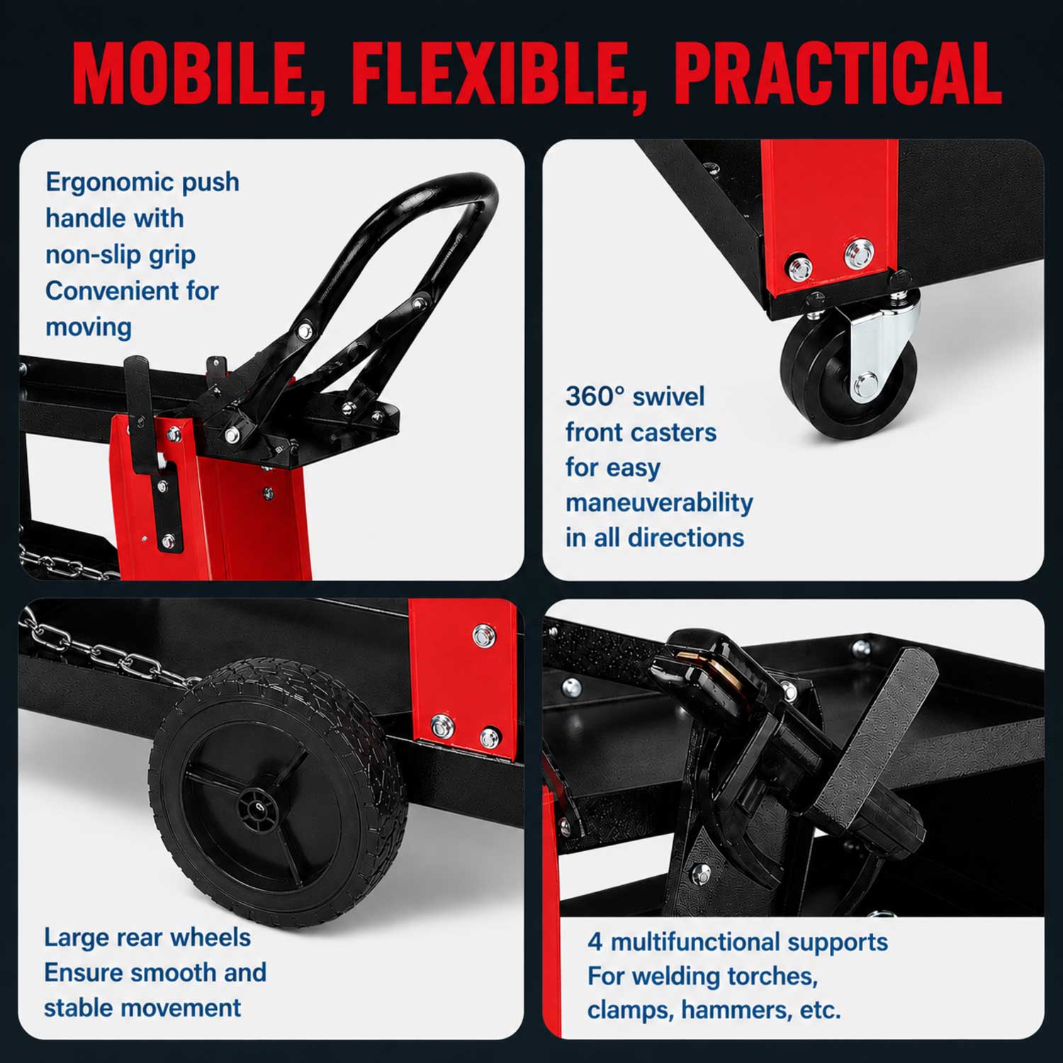 Carucior pentru sudura premium GEBO TOOLS