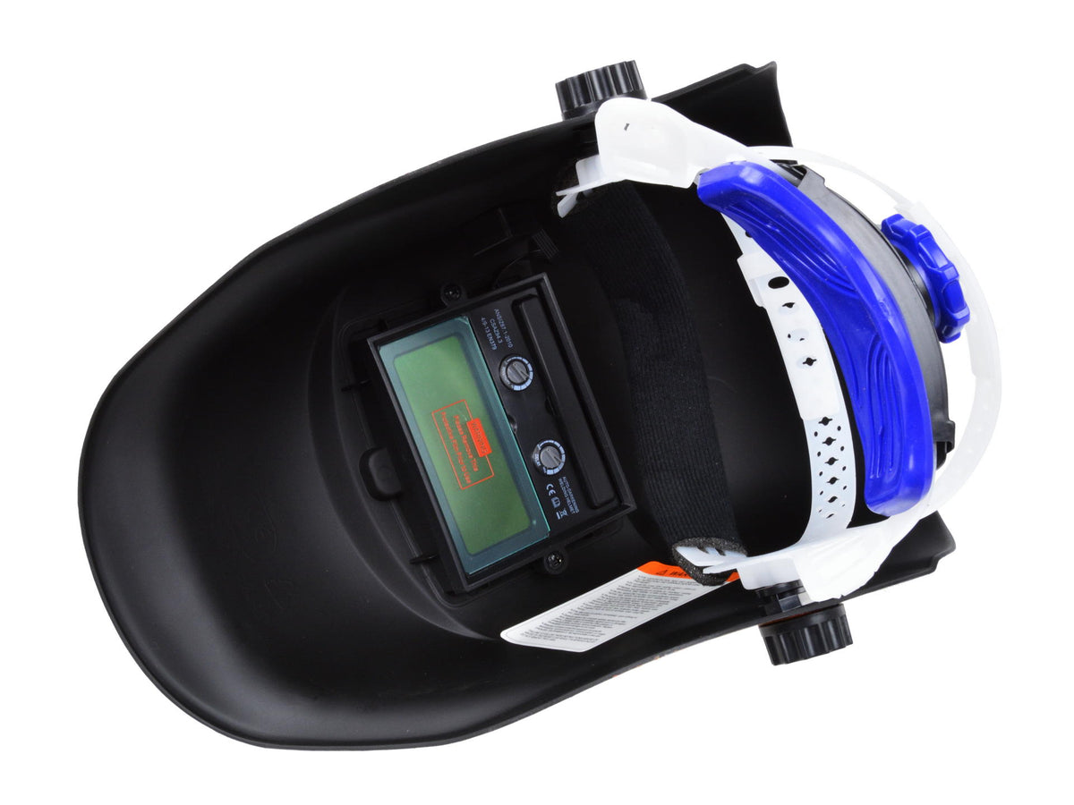 Casca de sudura cu filtru auto-intunecare profi flame