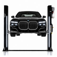 ELEVATOR AUTO 2 COLOANE 4.5T ILUMINAT CU LED, CU DEBLOCARE PRO AUTOMATA ELECTROHIDRAULICA 230V CASTEX + ULEI GRATIS