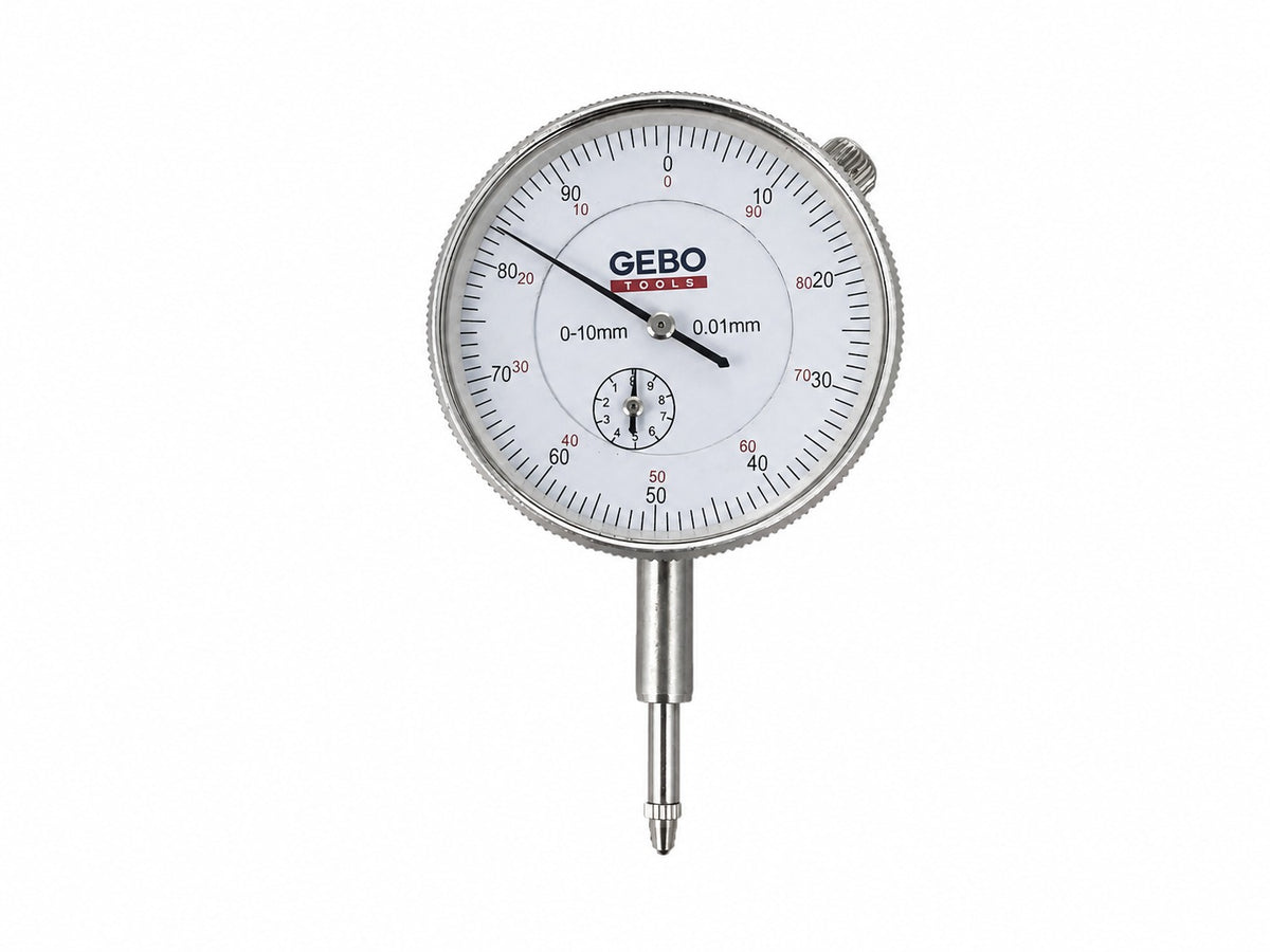 Ceas comparator 0-10mm cu baza suport magnetic GEBO TOOLS