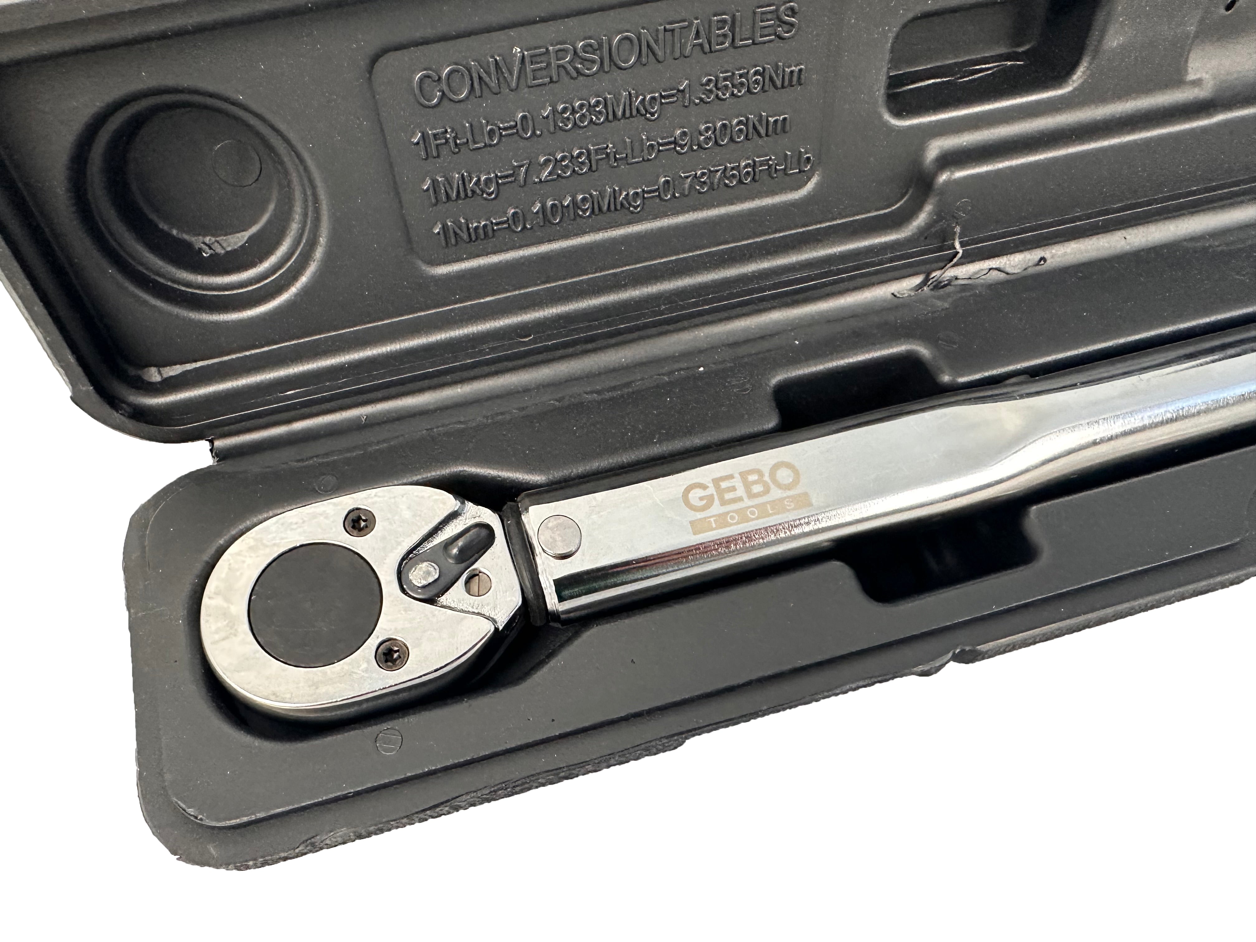 Cheie dinamometrica 3/8 19-110 NM GEBO TOOLS