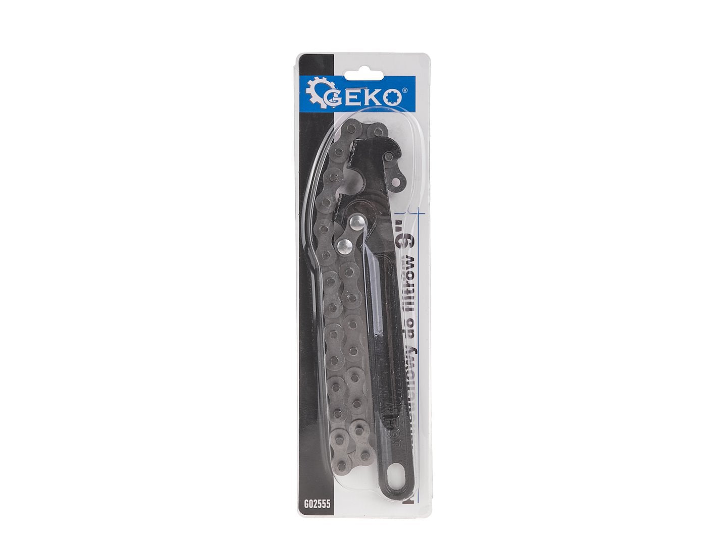 Cheie filtru ulei reglabil cu lant 9" 60-125mm - GEKO