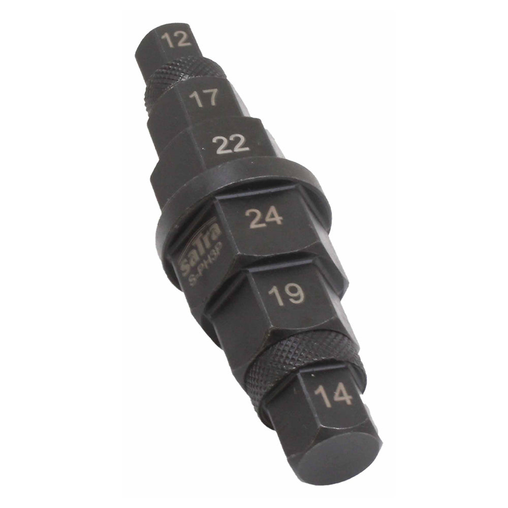 Cheie hexagonala ax roata fata motocicleta 3/8 12-24mm