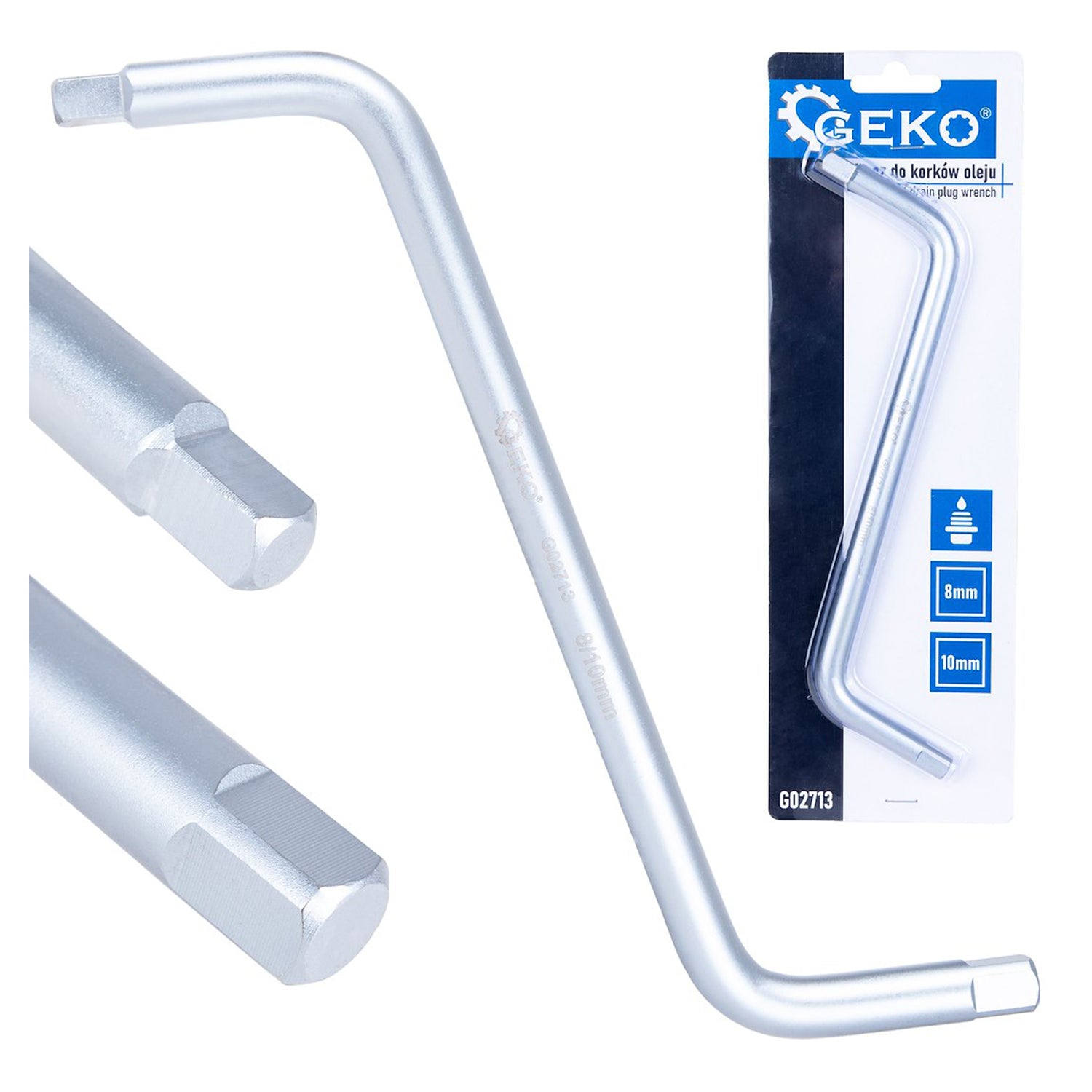 Cheie pentru buson baia de ulei 8 x 10mm - GEKO