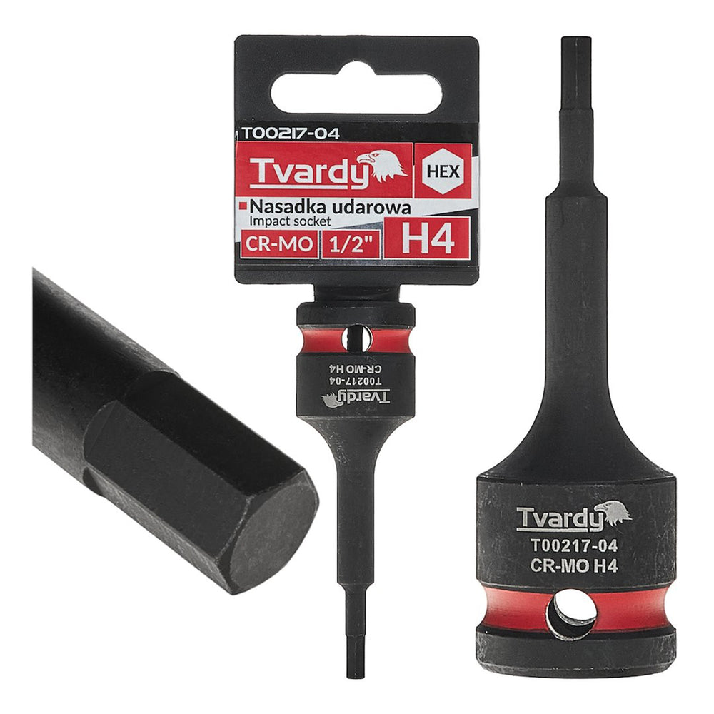 Cheie tubulara de impact hex h4 1/2 cr-mo - TVARDY