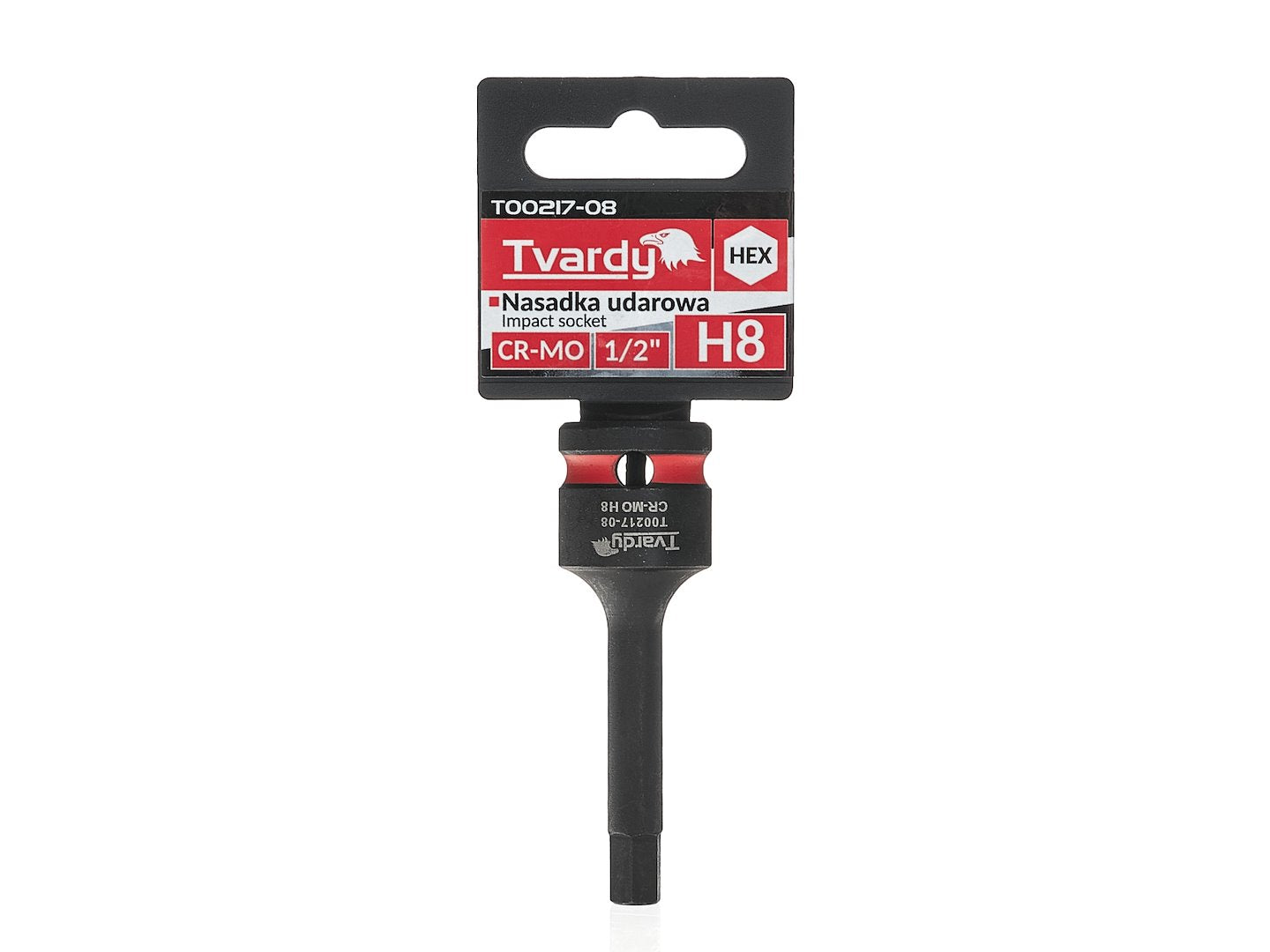 Cheie tubulara de impact hex h8 1/2 cr-mo - TVARDY