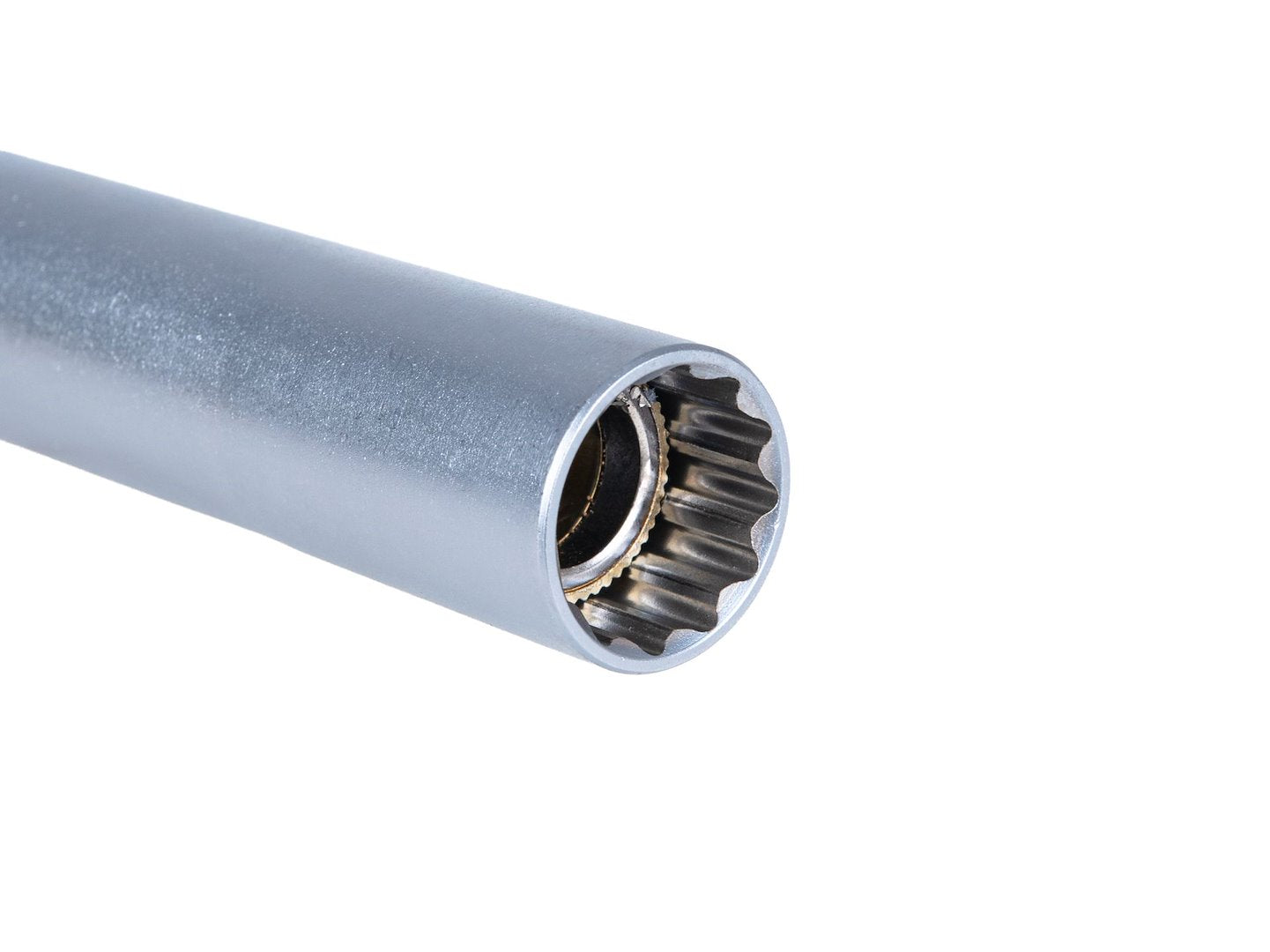 Cheie tubulara lunga pentru bujii 16mm 3/8 250mm, pereti subtiri CRV - GEKO
