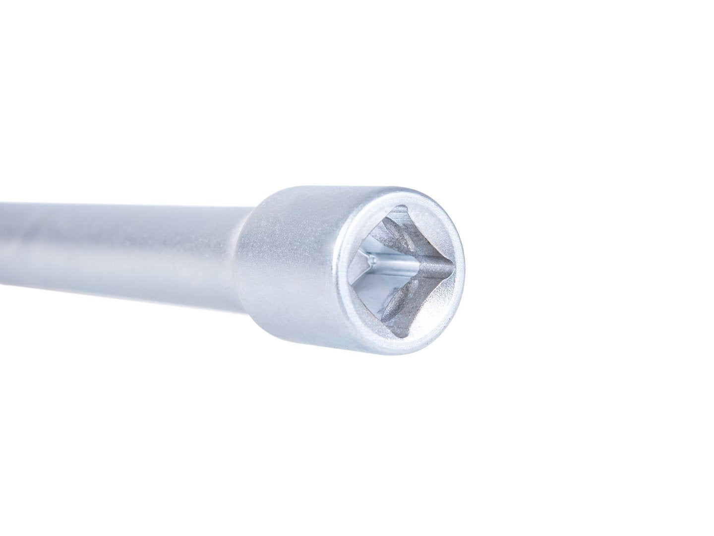 Cheie tubulara lunga pentru bujii 16mm 3/8 310 mm, cu articulatie cardanica, pereti subtiri CRV - GEKO