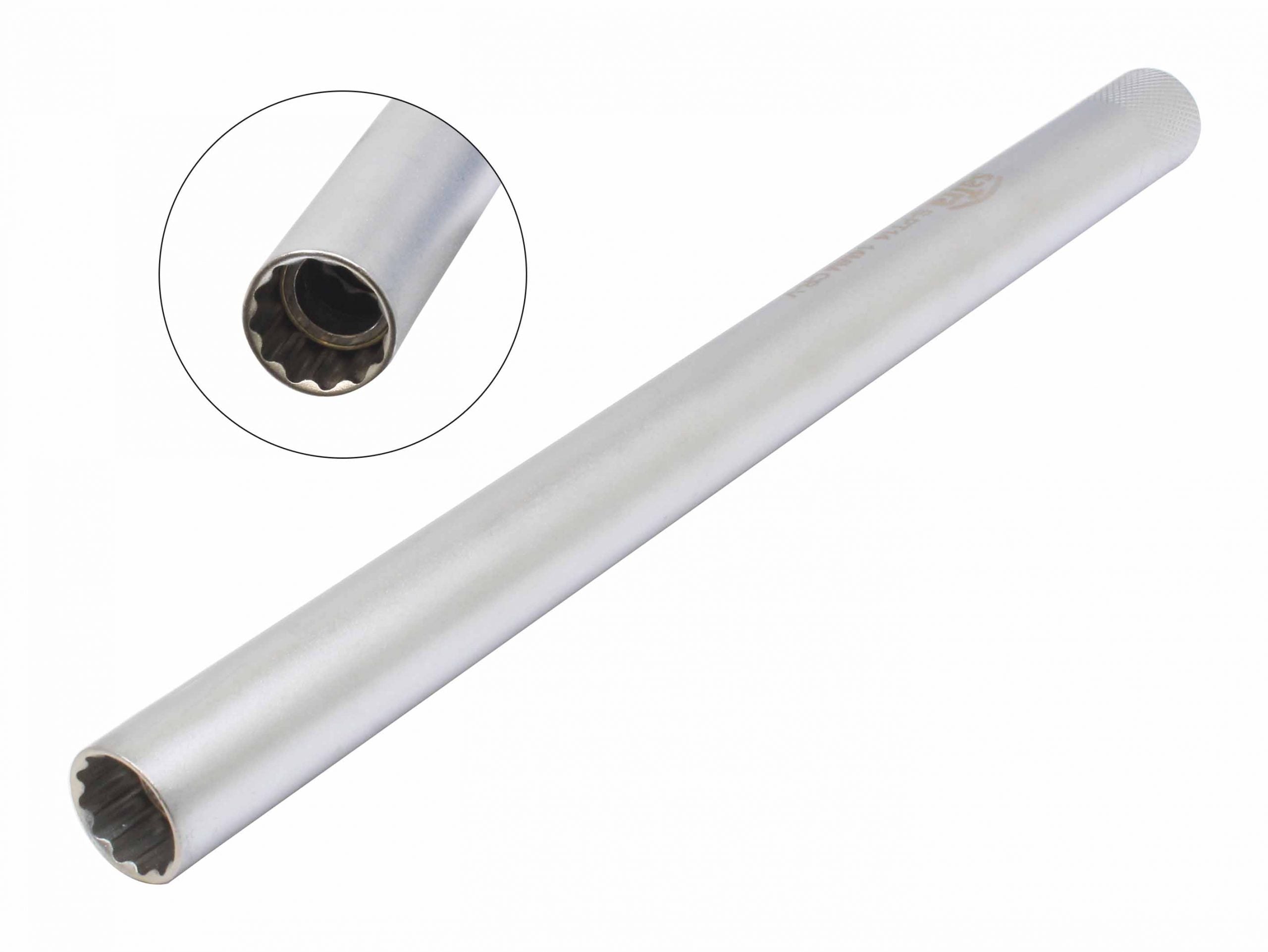 Cheie tubulara pentru bujii extra lung cu cap magnetic 3/8 14mm 250mm