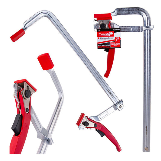 Clema menghina pentru tamplarie cu clichet 300x100mm