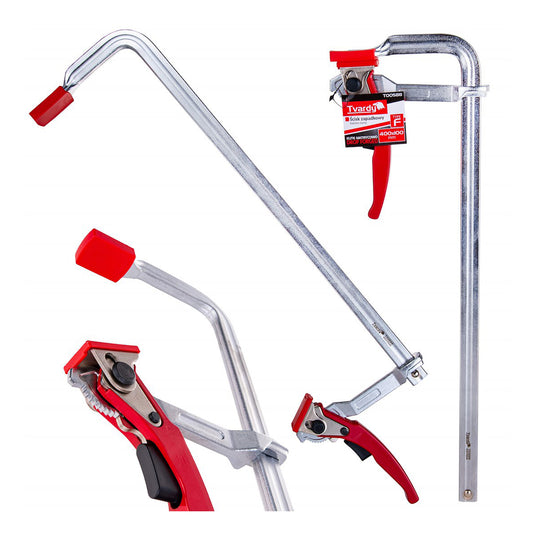 Clema menghina pentru tamplarie cu clichet 400x100mm