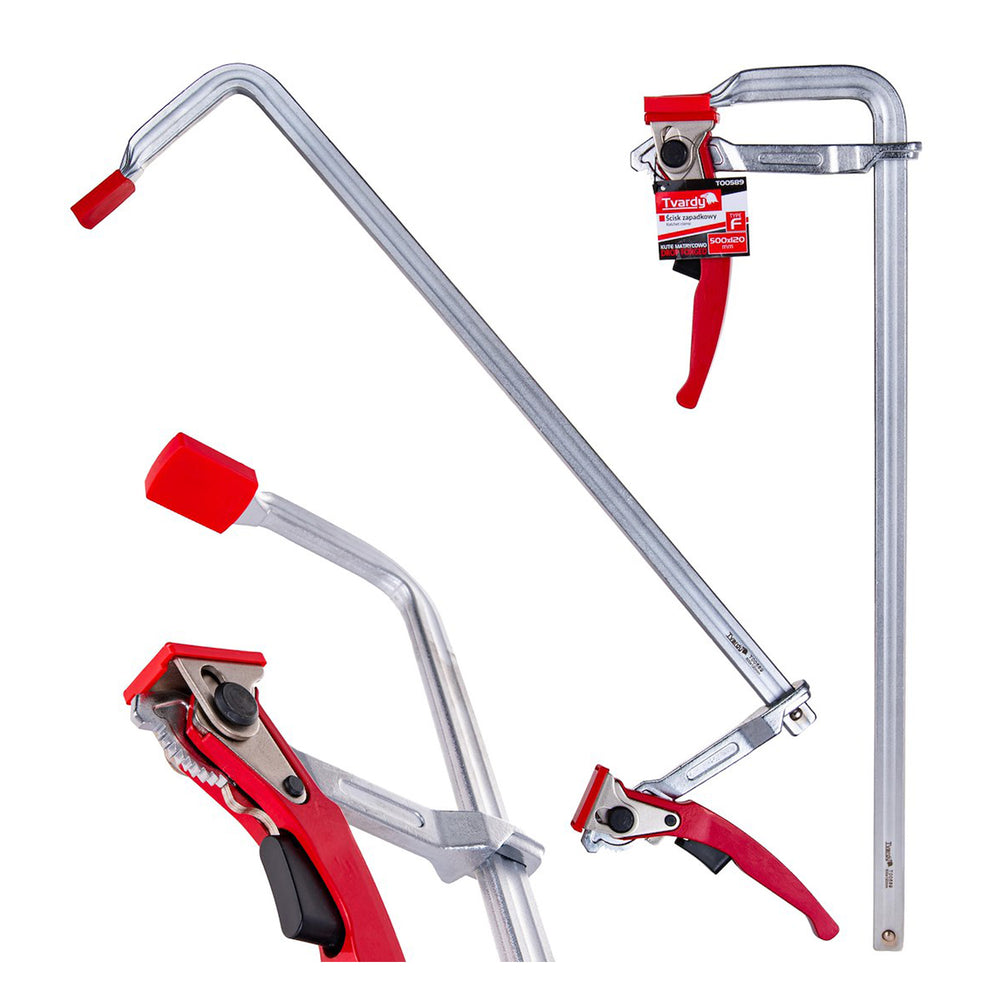 Clema menghina pentru tamplarie cu clichet 500x120mm