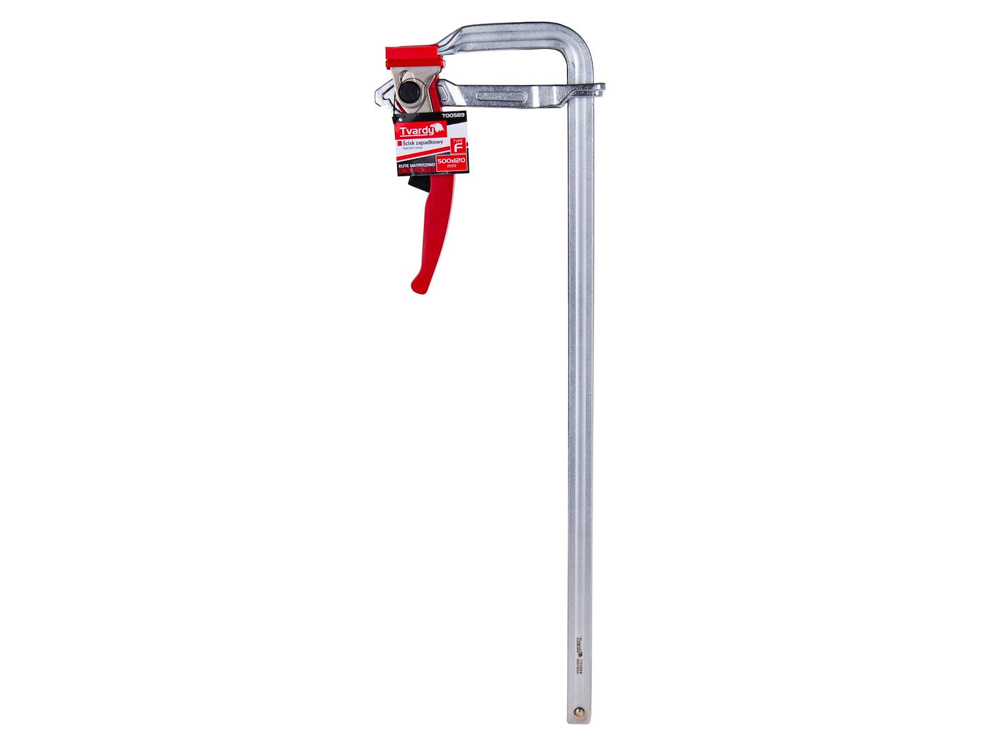 Clema menghina pentru tamplarie cu clichet 500x120mm