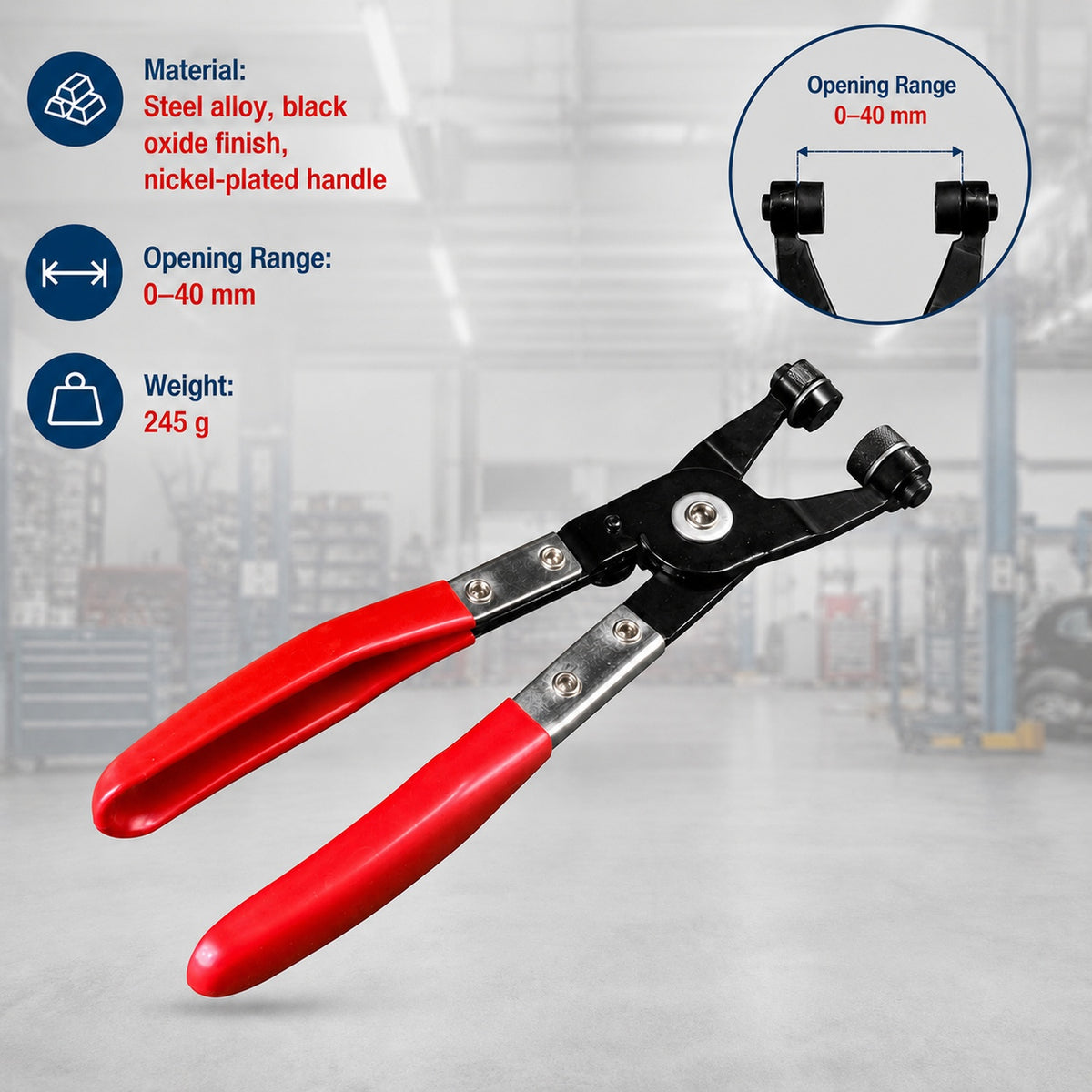 Cleste coliere pentru sigurante auto GEBO TOOLS