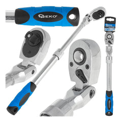 Clichet 1/2 cu maner reglabil telescopic 370-510mm si cap articulat 72T CRV