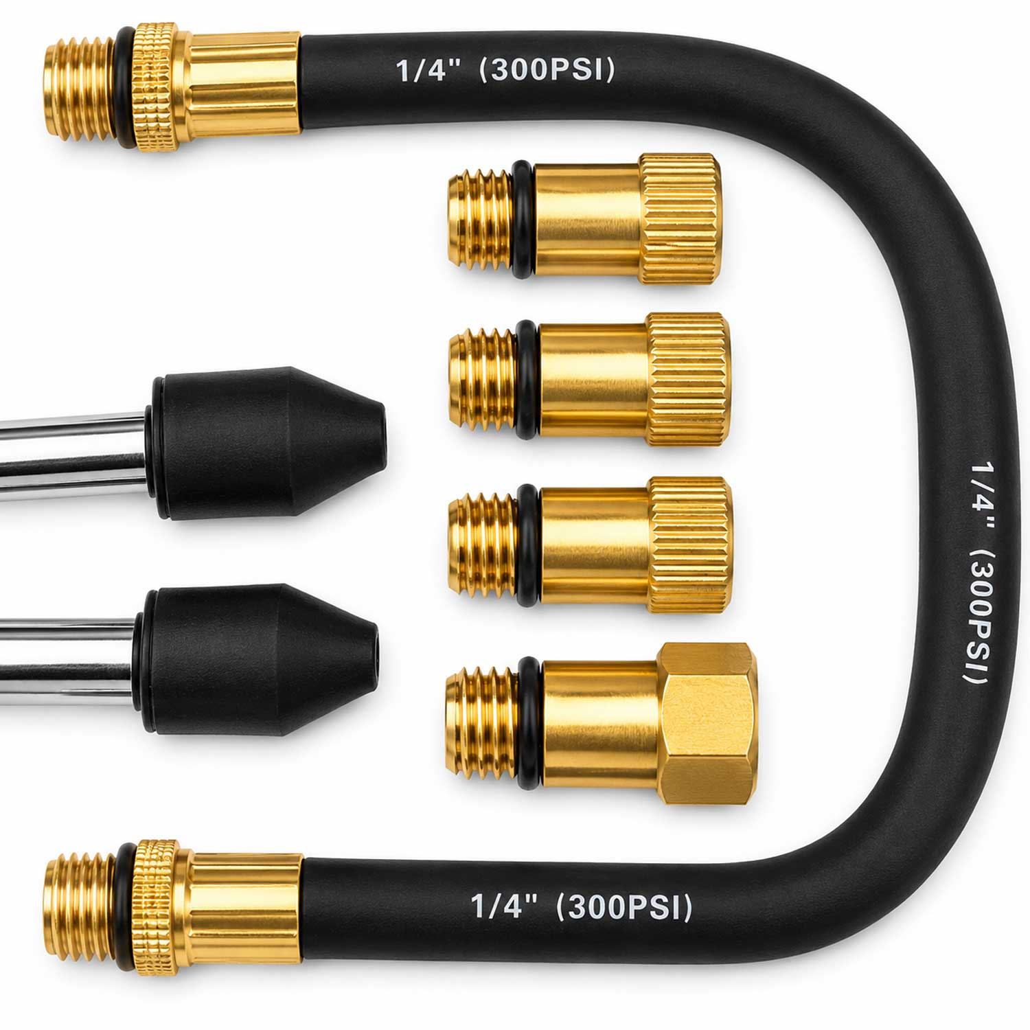 Compresmetru benzina cu manometru digital 8 piese GEBO TOOLS