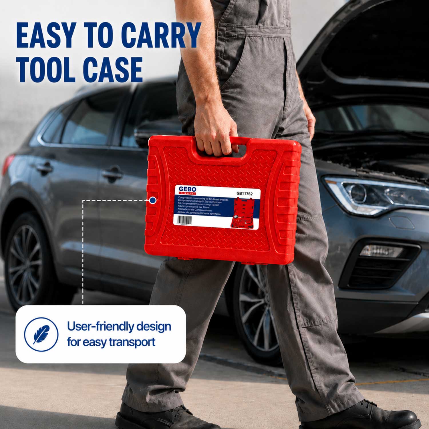 Compresmetru diesel GEBO TOOLS