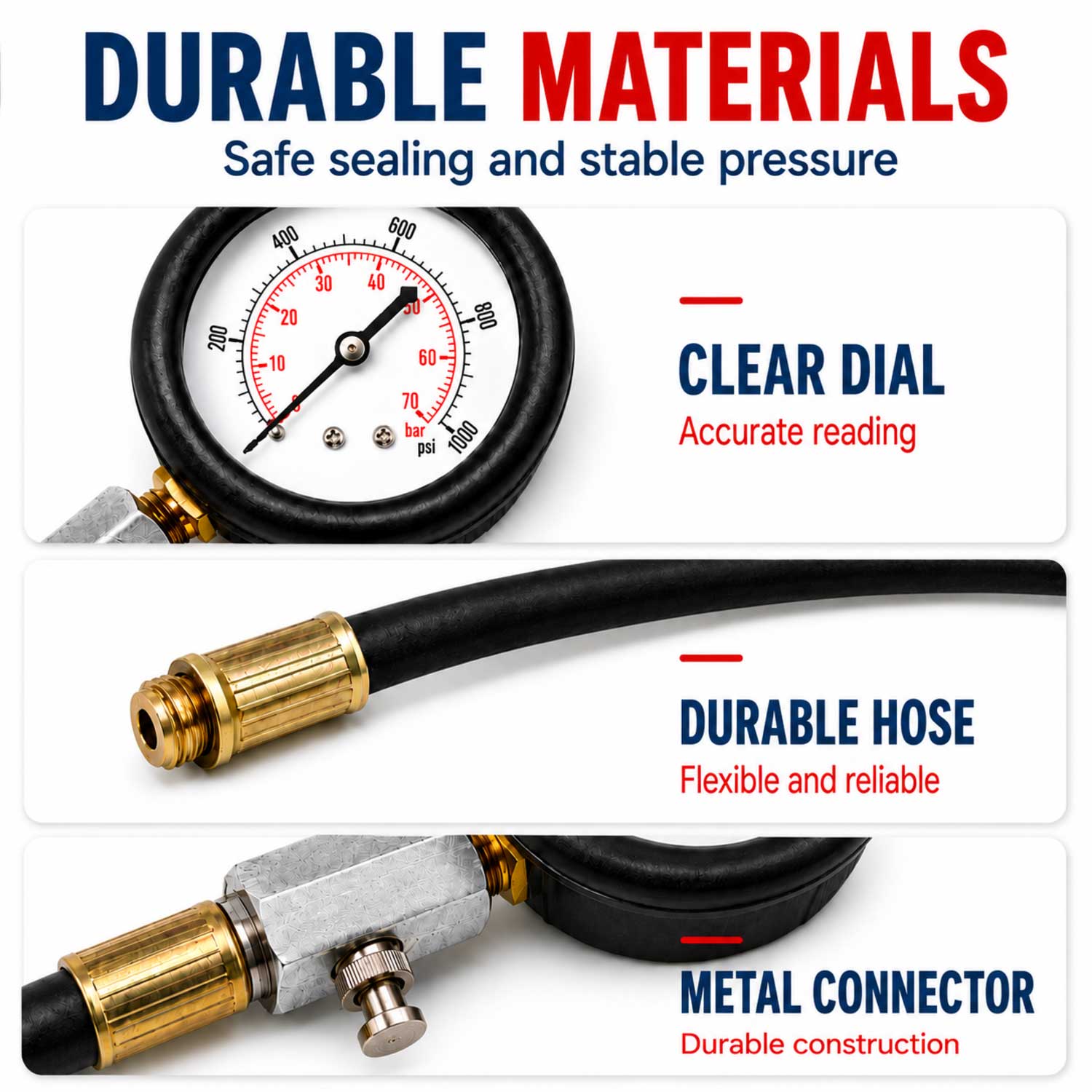 Compresmetru diesel GEBO TOOLS