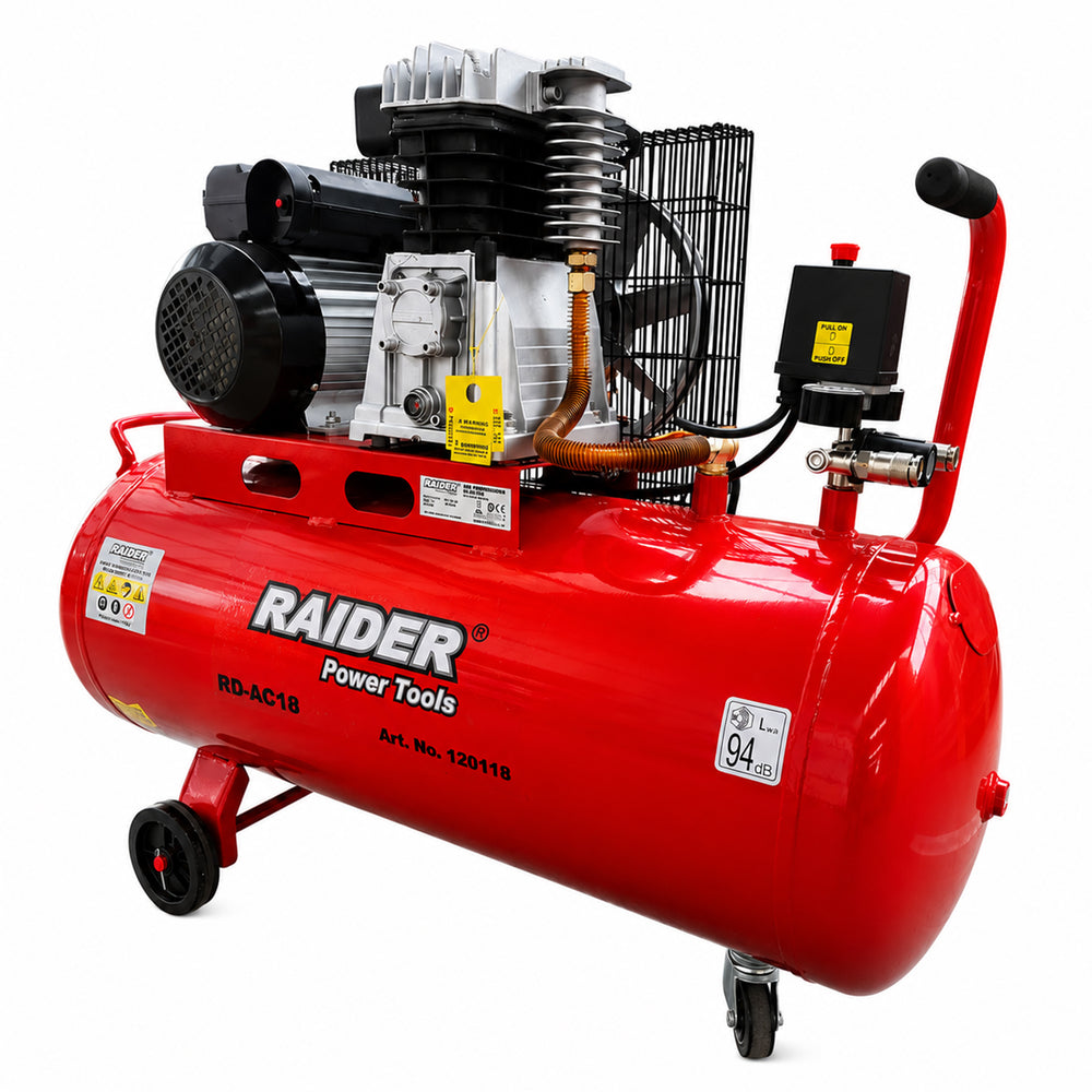 Compresor aer 100l 3CP 220V RAIDER