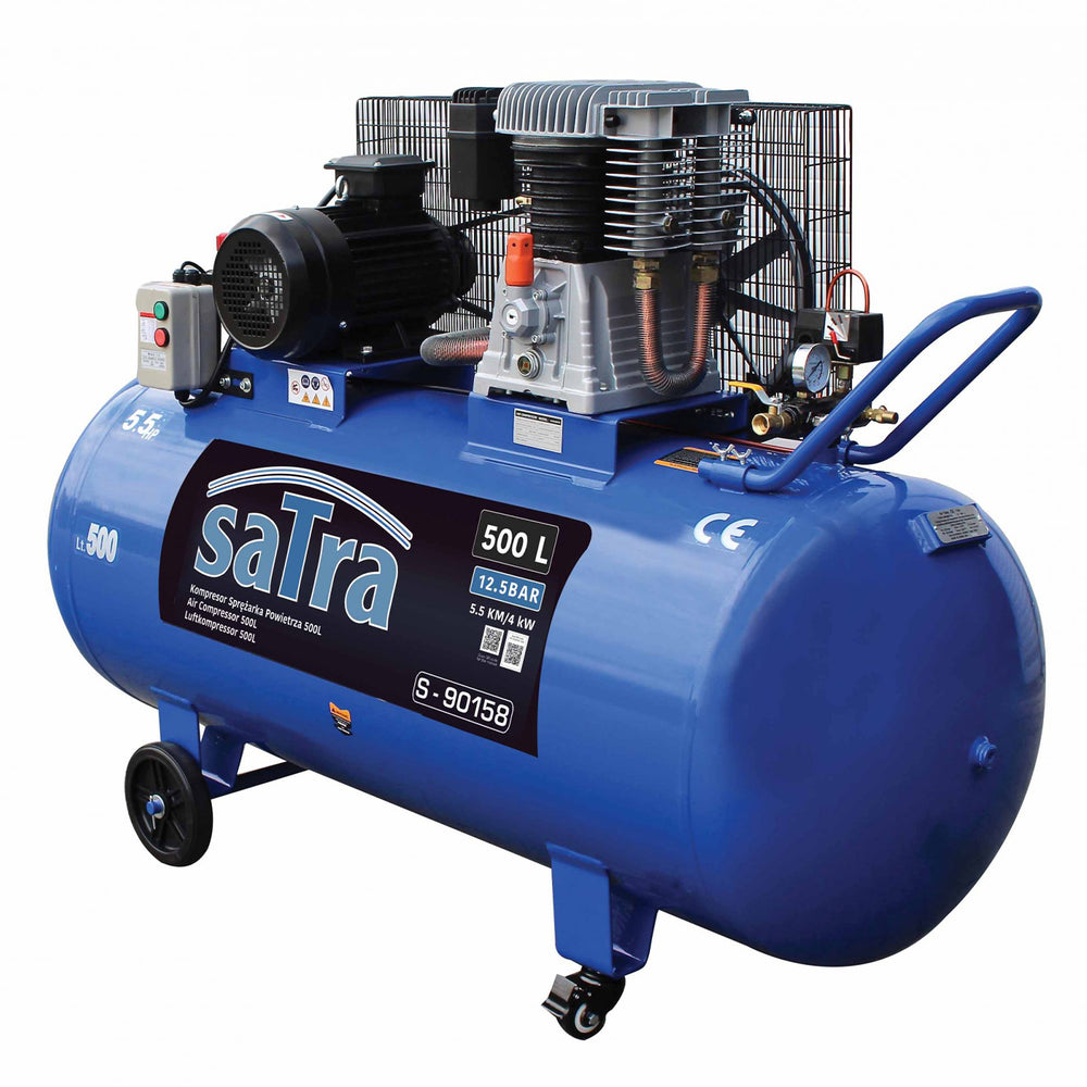 Compresor de aer 500l 4KW 5.5cp 380V SATRA