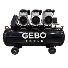 Compresor silentios cu zgomot redus fara ulei 150l GEBO TOOLS