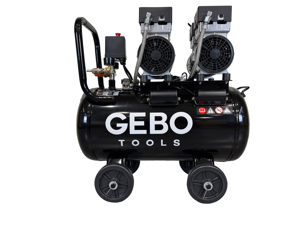 Compresor silentios fara ulei 50l GEBO TOOLS