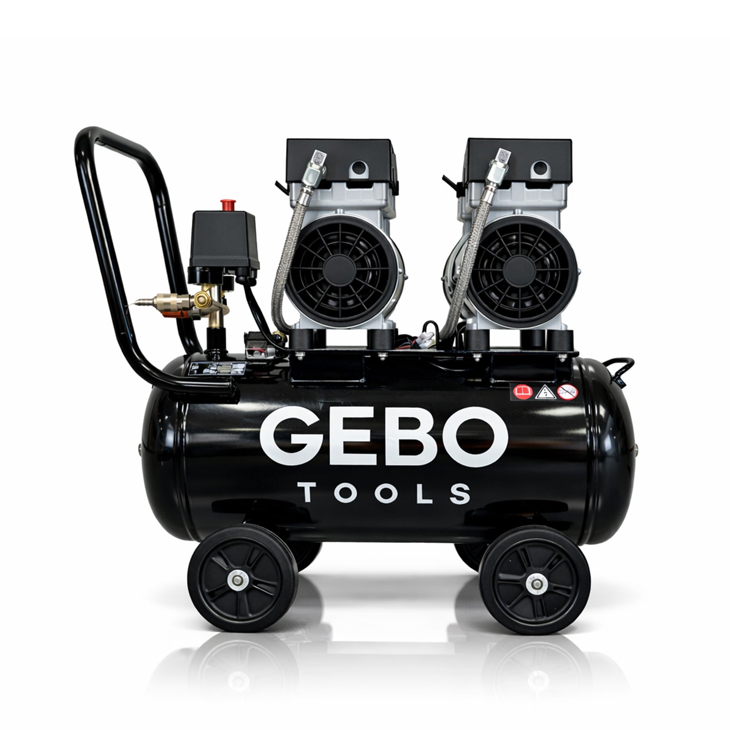 Compresor silentios fara ulei 50l GEBO TOOLS