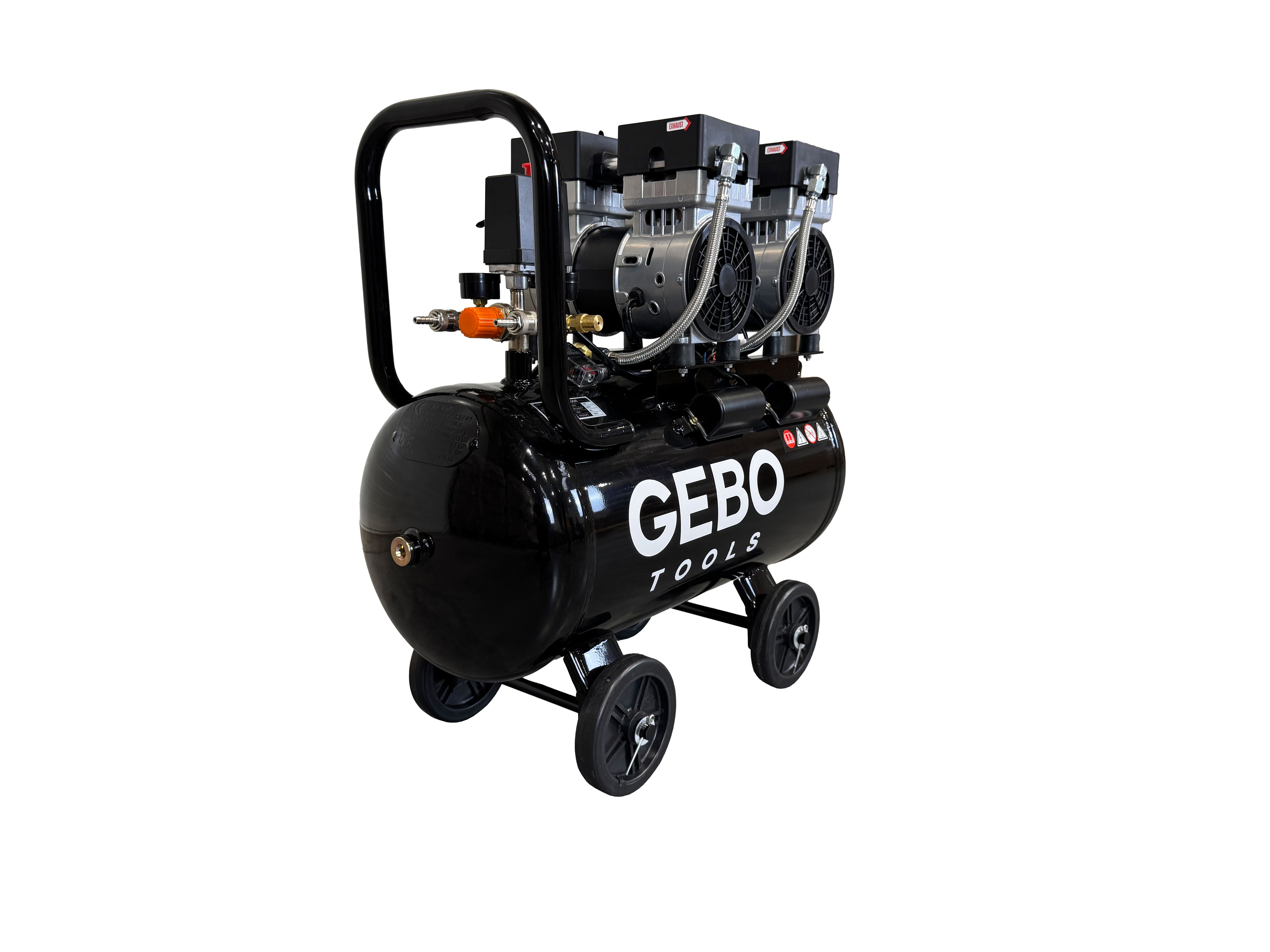Compresor silentios fara ulei 50l GEBO TOOLS