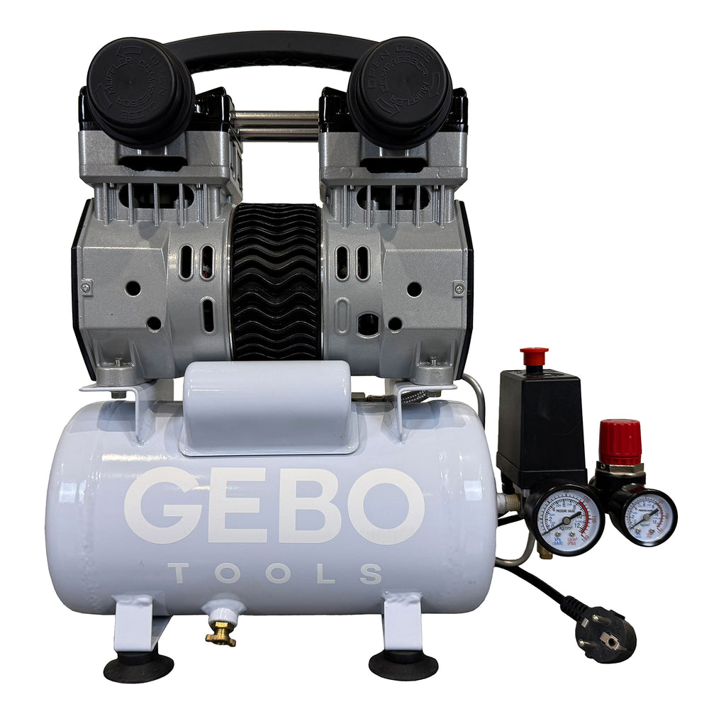 Compresor silentios fara ulei 6l GEBO TOOLS