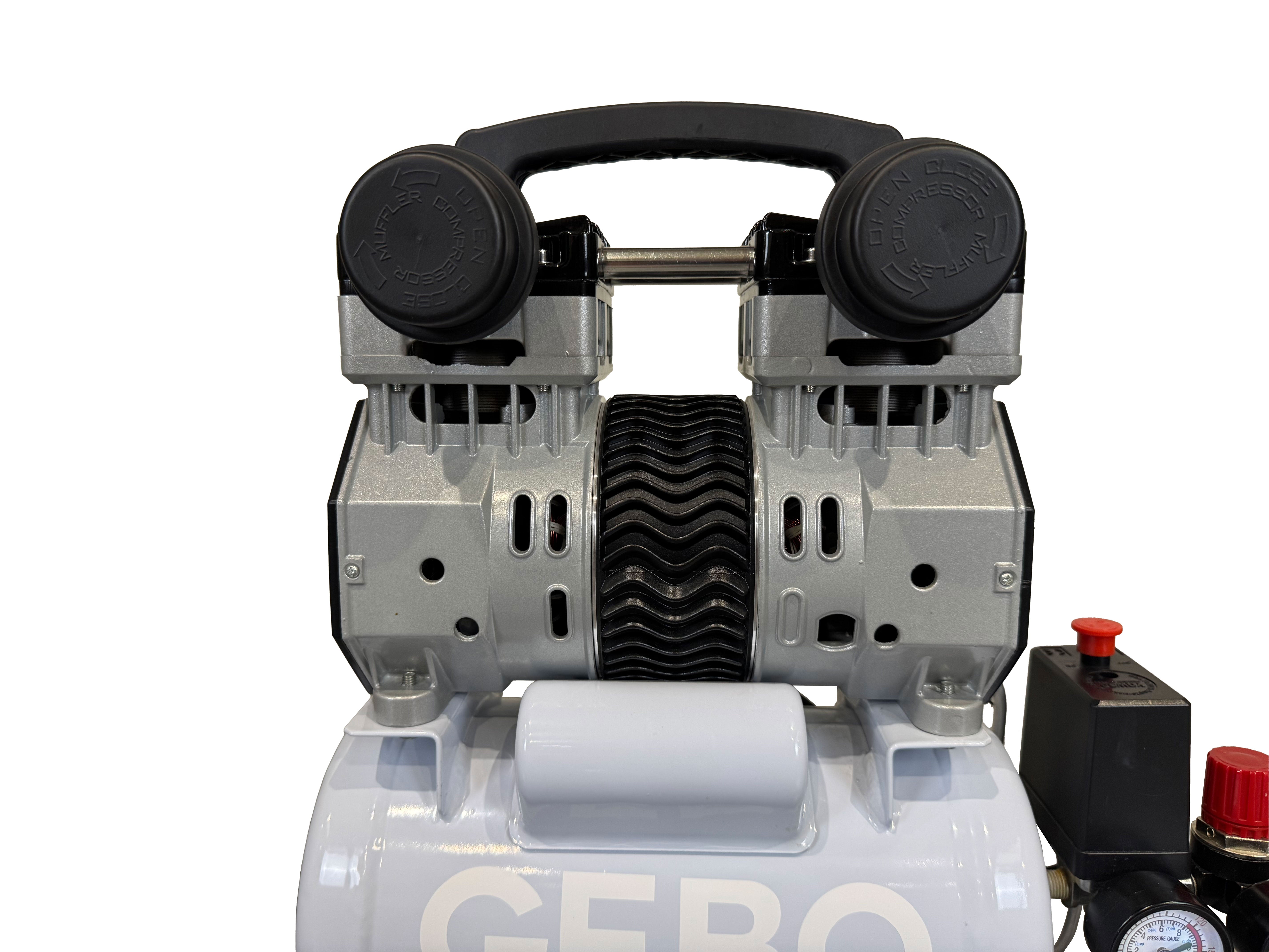 Compresor silentios fara ulei 6l GEBO TOOLS
