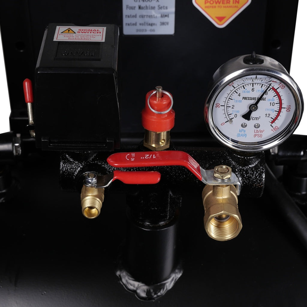 Compresor silentios zgomot redus fara ulei 4x2CP 120L AIRPRO
