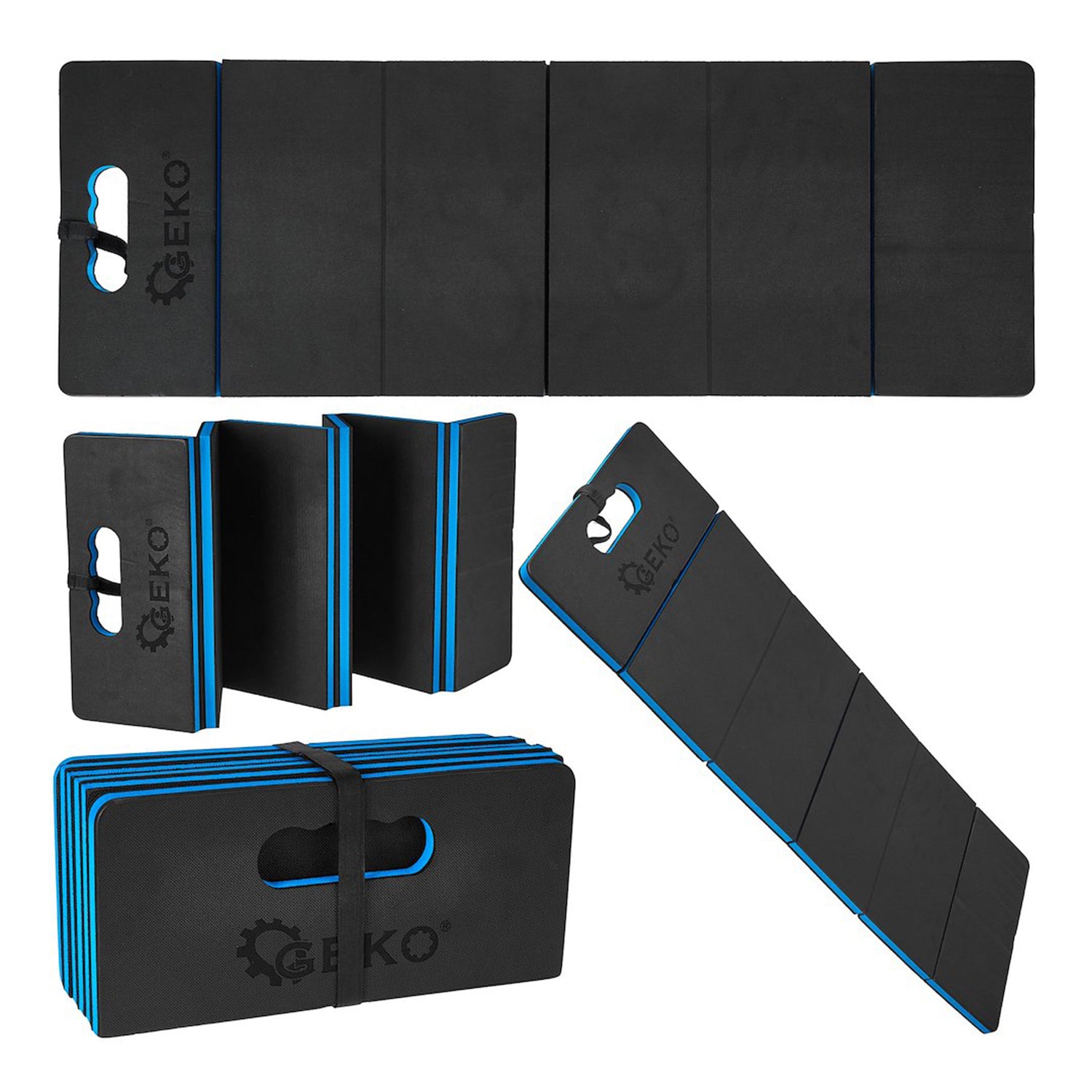 Covor saltea, pliabila de protectie din spuma pentru mecanici 1160 x 400 x 23mm GEKO