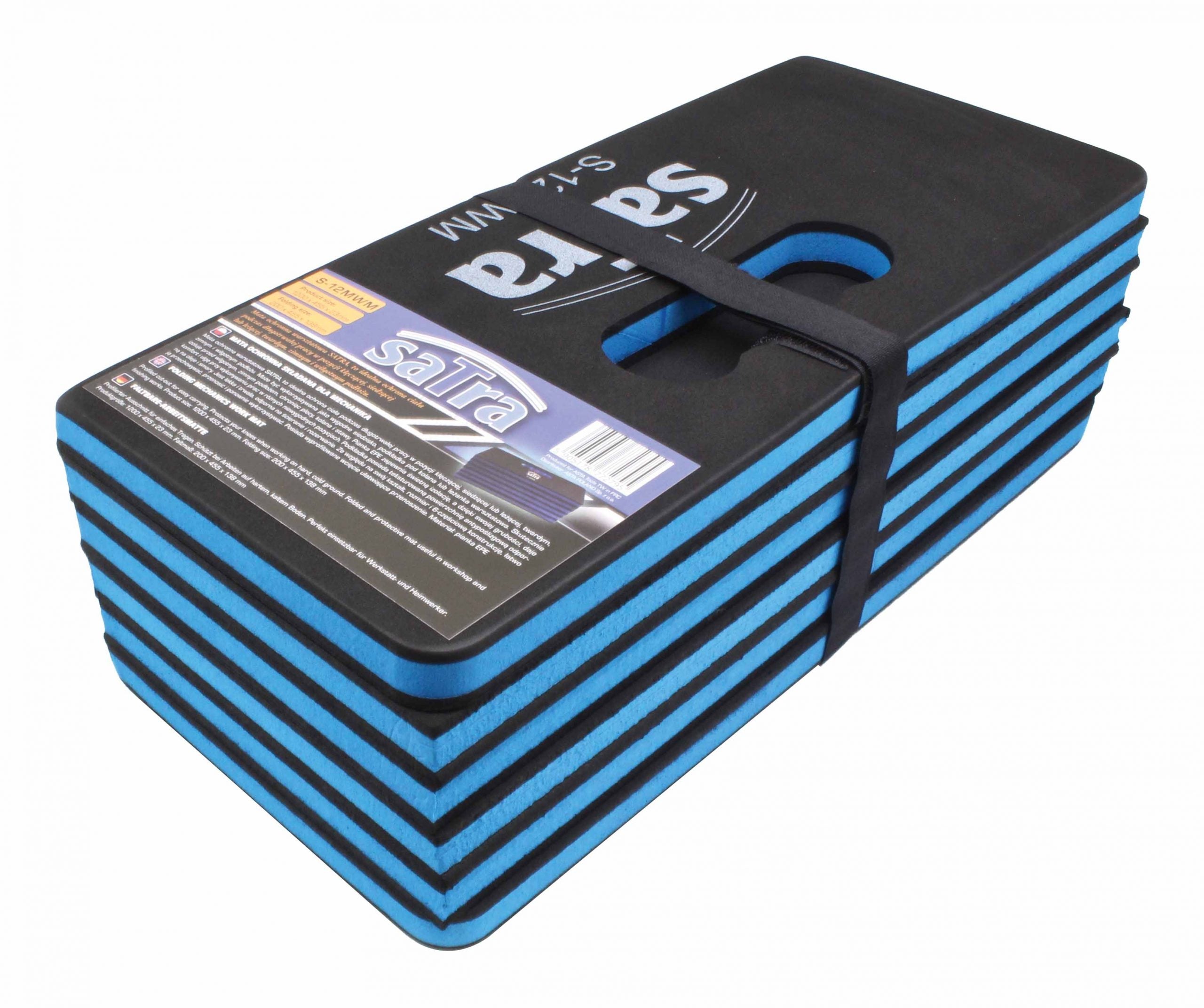 Covor saltea, pliabila de protectie din spuma pentru mecanici 1200 x 455 x 23mm