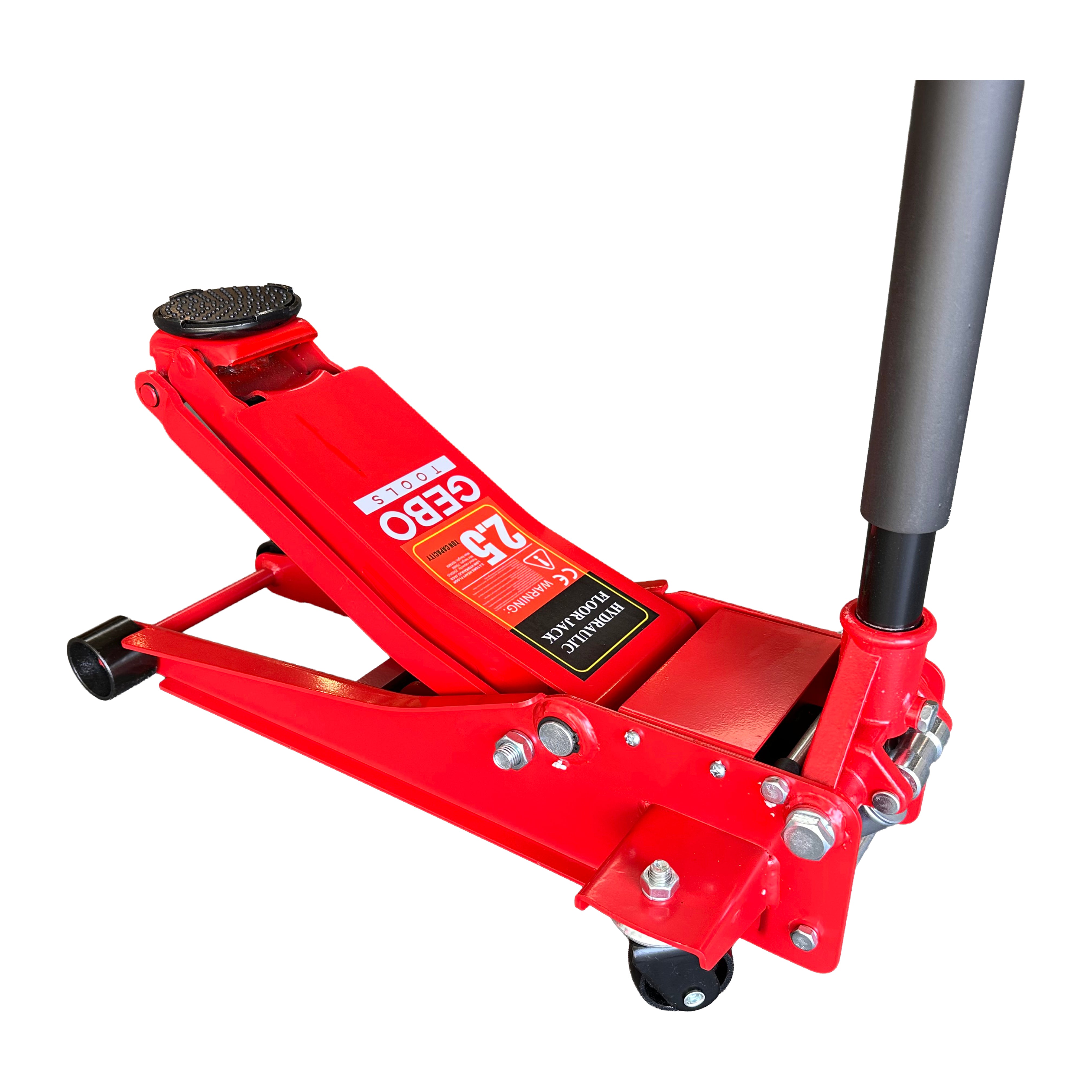 Cric crocodil cu dublu cilindru talie joasa 2.5T GEBO TOOLS