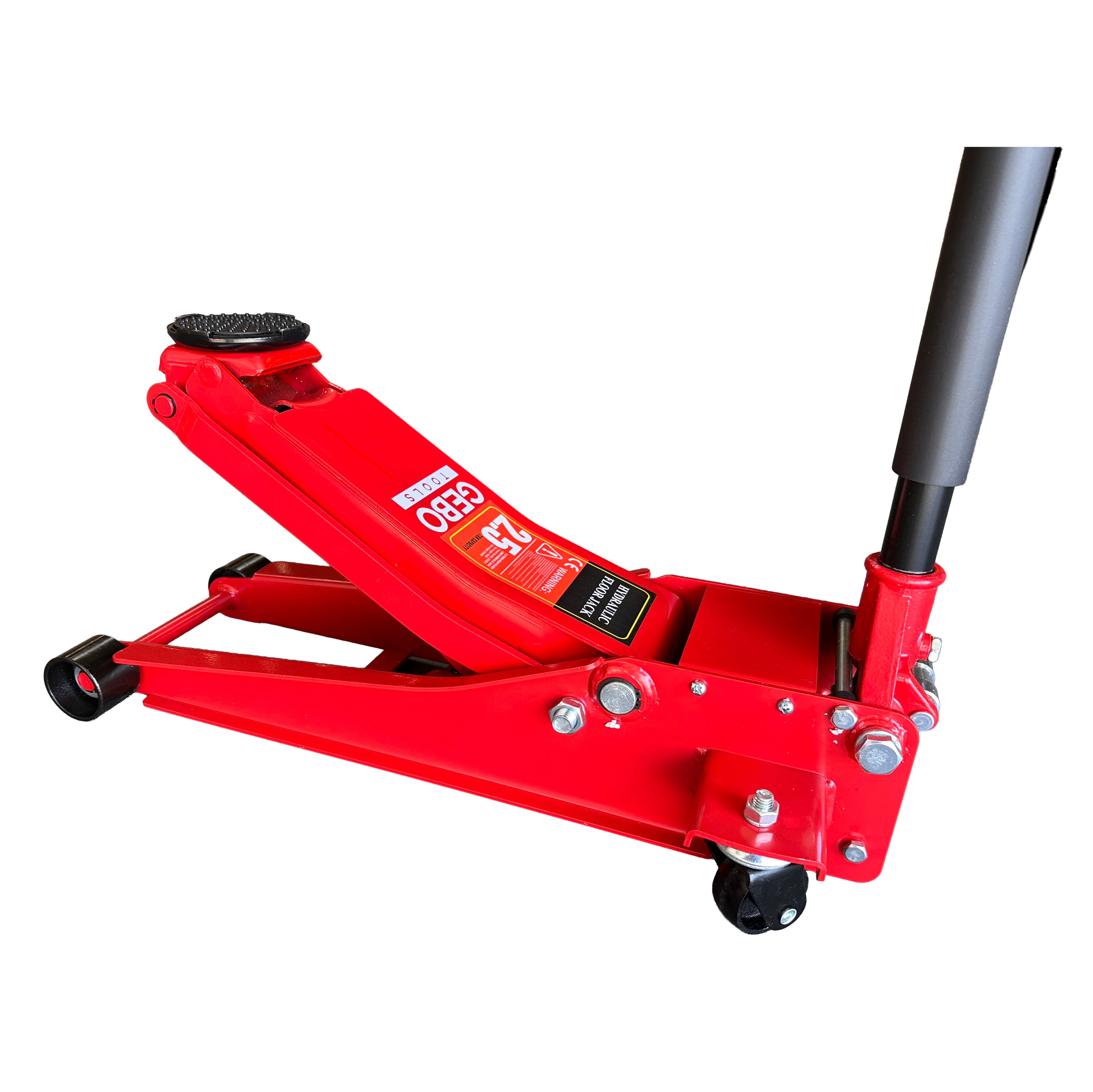 Cric crocodil cu dublu cilindru talie joasa 2.5T GEBO TOOLS