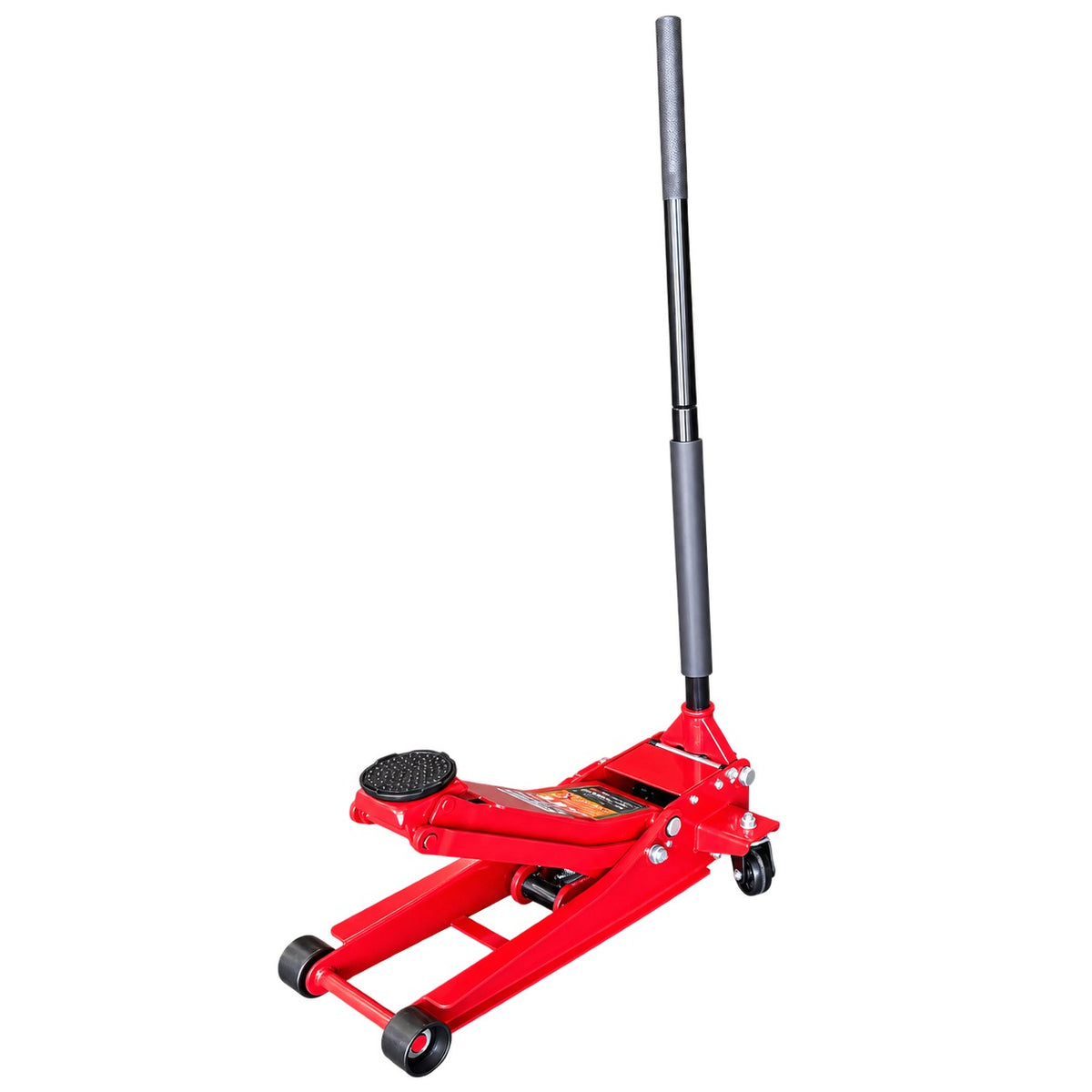 Cric hidraulic cu dublu cilindru tip crocodil cu talie joasa 2.5T 78-495mm GEBO TOOLS