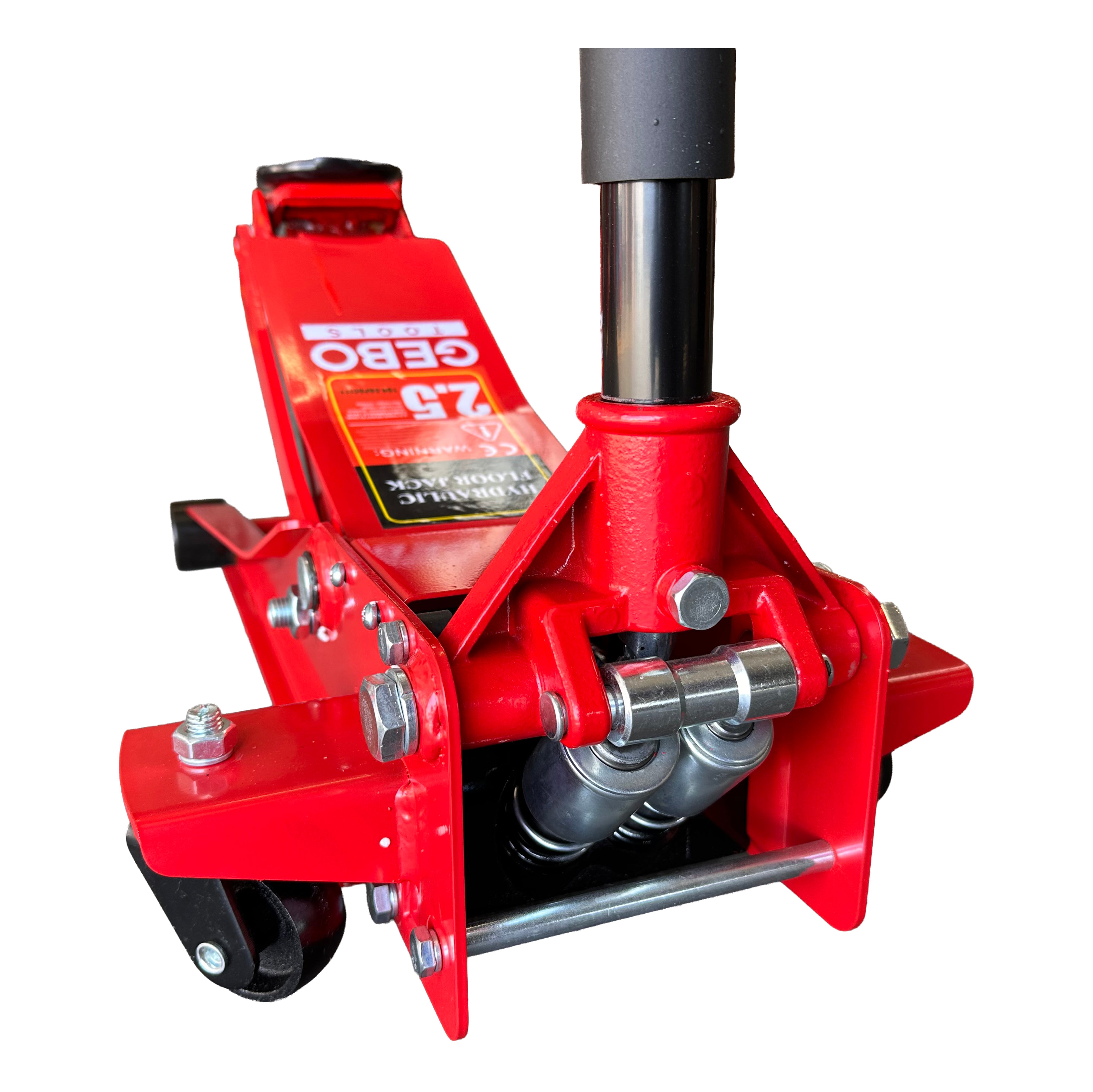 Cric crocodil cu dublu cilindru talie joasa 2.5T GEBO TOOLS